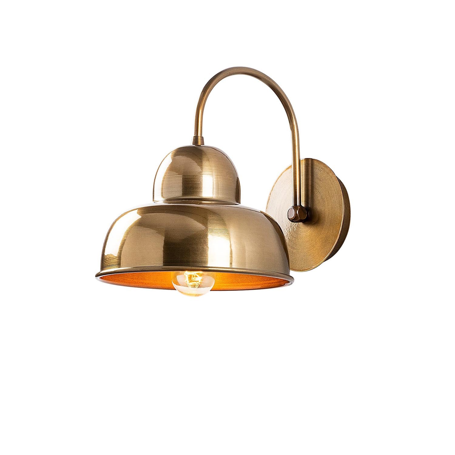 Berceste - 180VINTAGE-A in Gold präsentiert im Onlineshop von KAQTU Design AG. Wandleuchte ist von Opviq