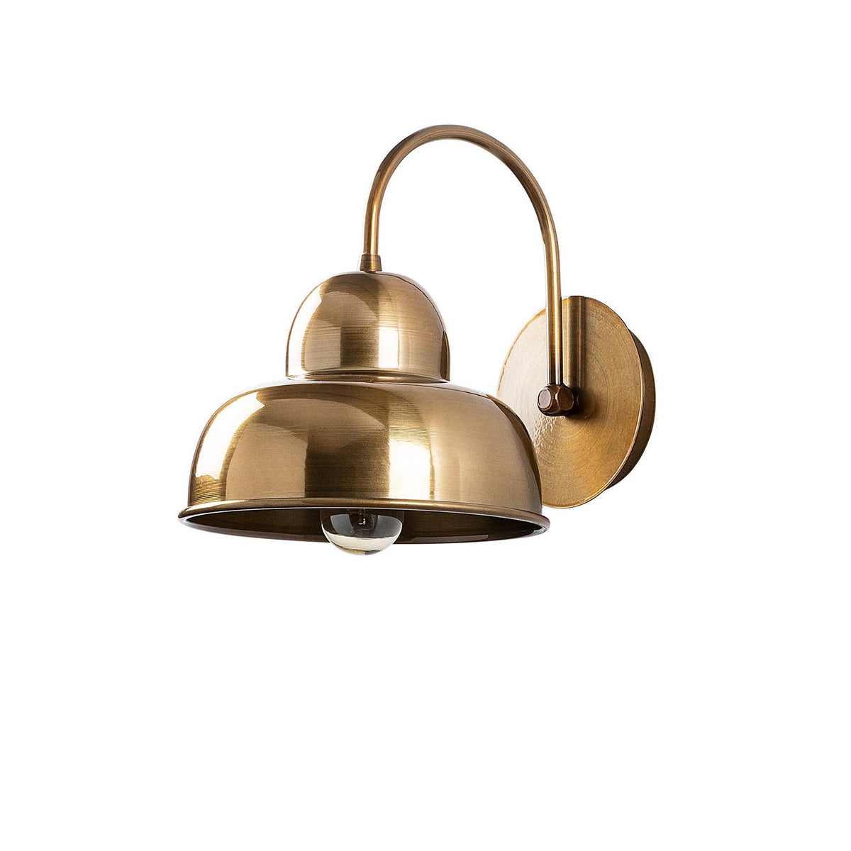 Berceste Wandleuchte - Gold in Gold präsentiert im Onlineshop von KAQTU Design AG. Wandleuchte ist von Opviq