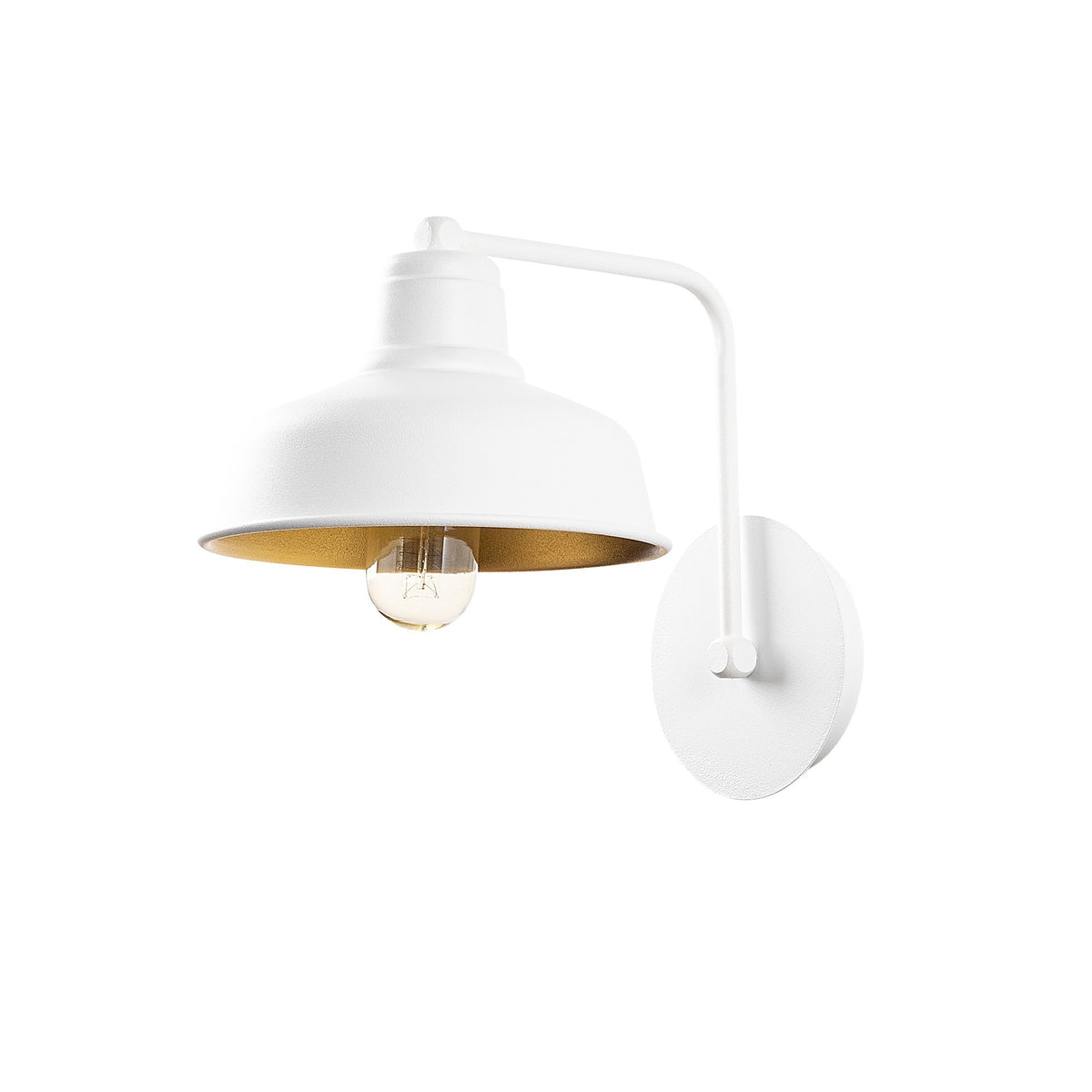 Berceste Wandleuchte - Weiss in Weiss präsentiert im Onlineshop von KAQTU Design AG. Wandleuchte ist von Opviq