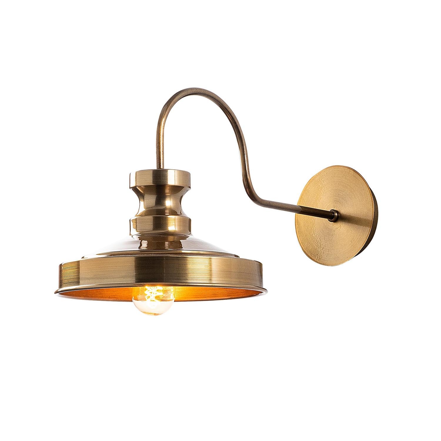 Berceste - 182VINTAGE-A in Gold präsentiert im Onlineshop von KAQTU Design AG. Wandleuchte ist von Opviq