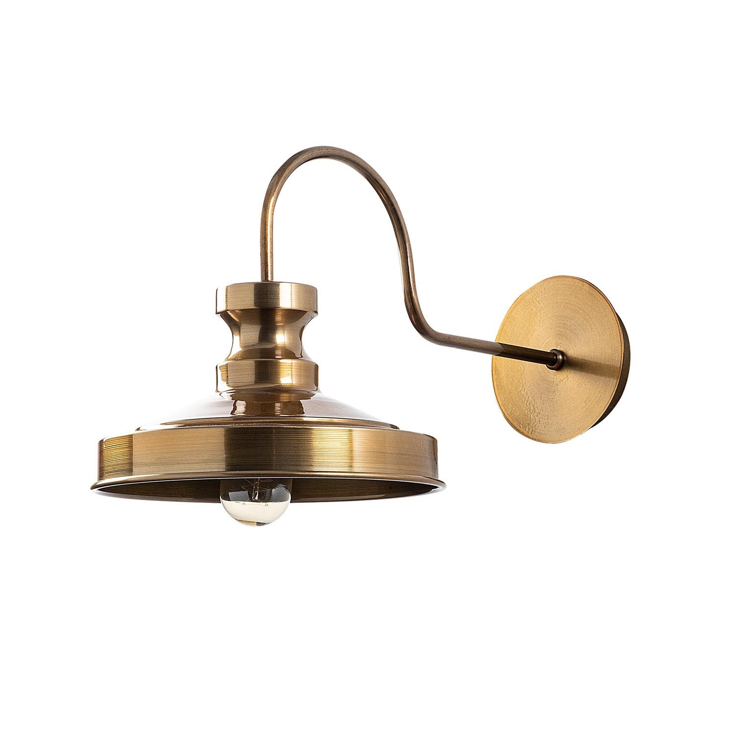 Berceste - 182VINTAGE-A in Gold präsentiert im Onlineshop von KAQTU Design AG. Wandleuchte ist von Opviq