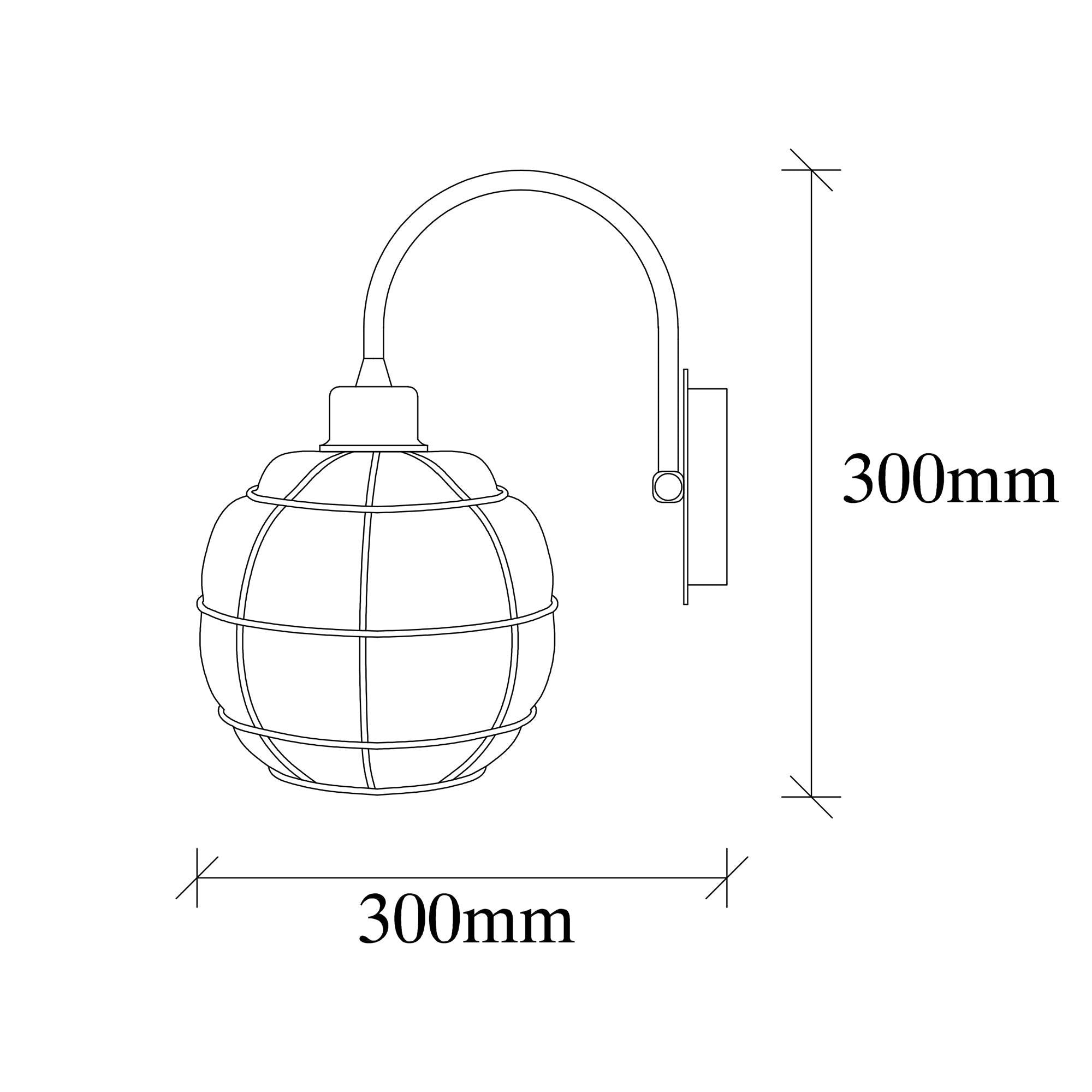 Safderun - 402-A in Gold präsentiert im Onlineshop von KAQTU Design AG. Wandleuchte ist von Opviq