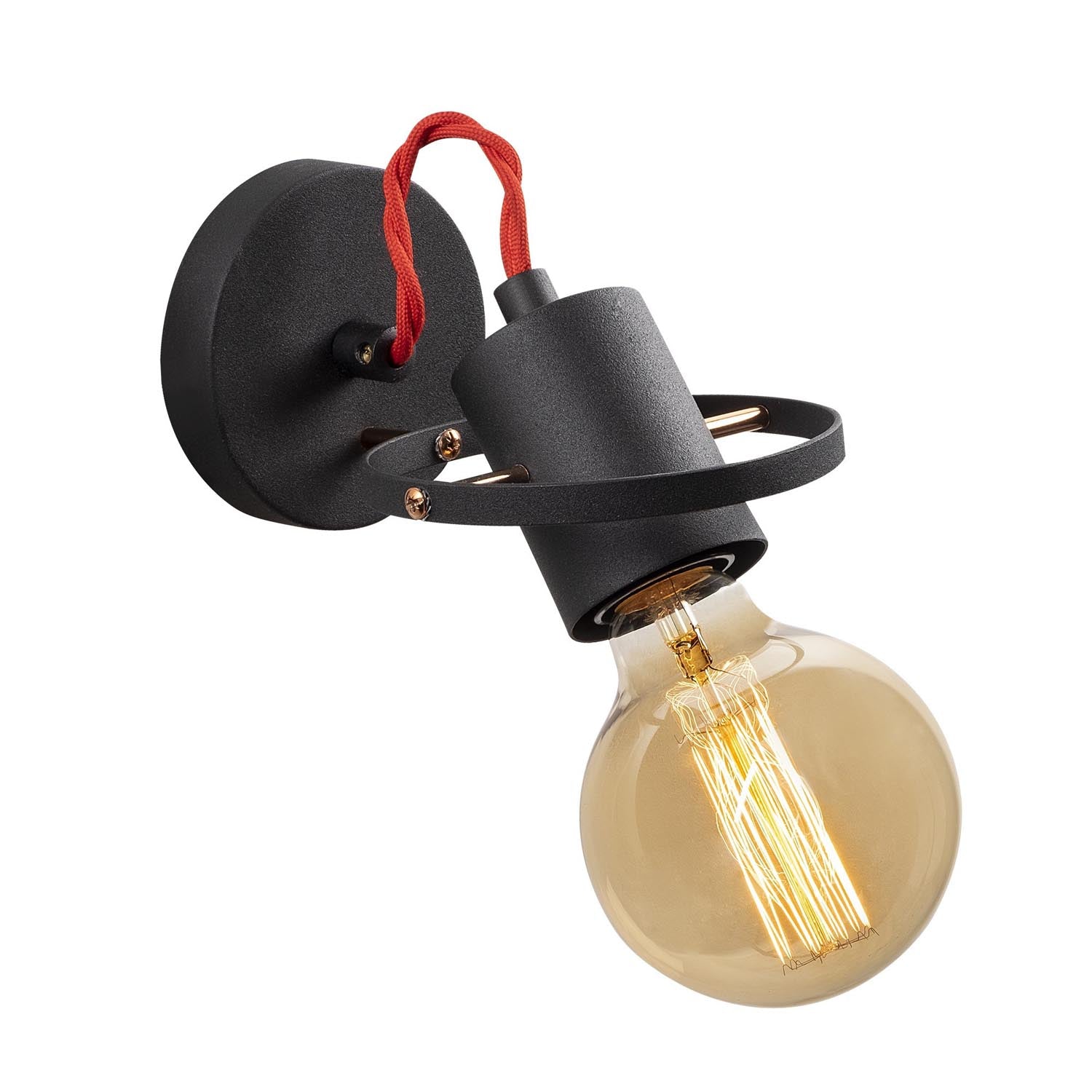 Vaveyla - 440-A in Schwarz präsentiert im Onlineshop von KAQTU Design AG. Wandleuchte ist von Opviq