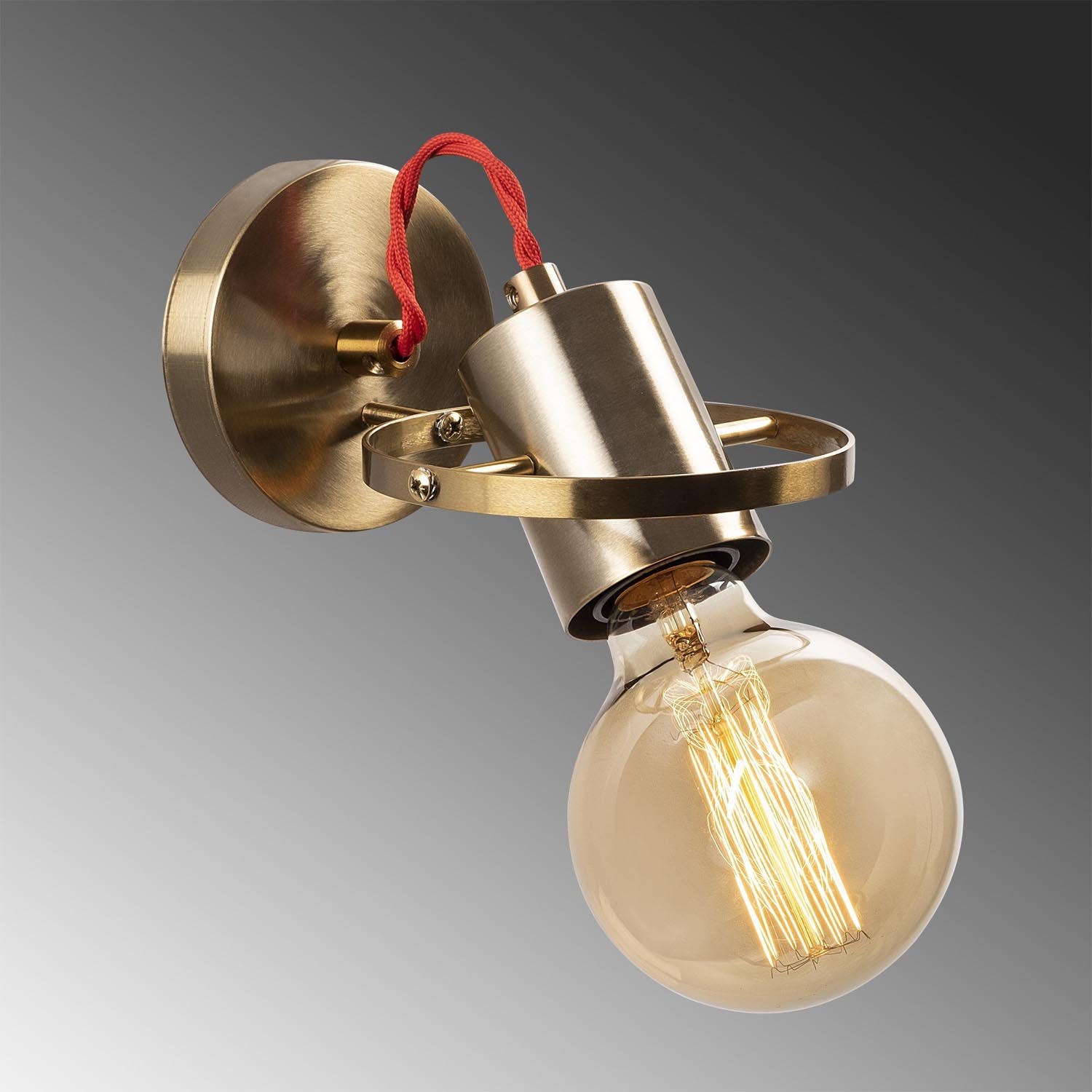 Vaveyla - 444-A in Vintage präsentiert im Onlineshop von KAQTU Design AG. Wandleuchte ist von Opviq