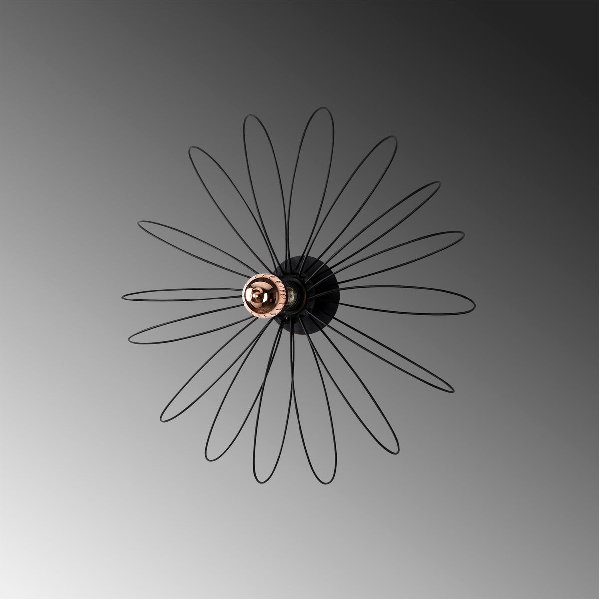 Hemdem Wandleuchte - Schwarz in Schwarz präsentiert im Onlineshop von KAQTU Design AG. Wandleuchte ist von Opviq
