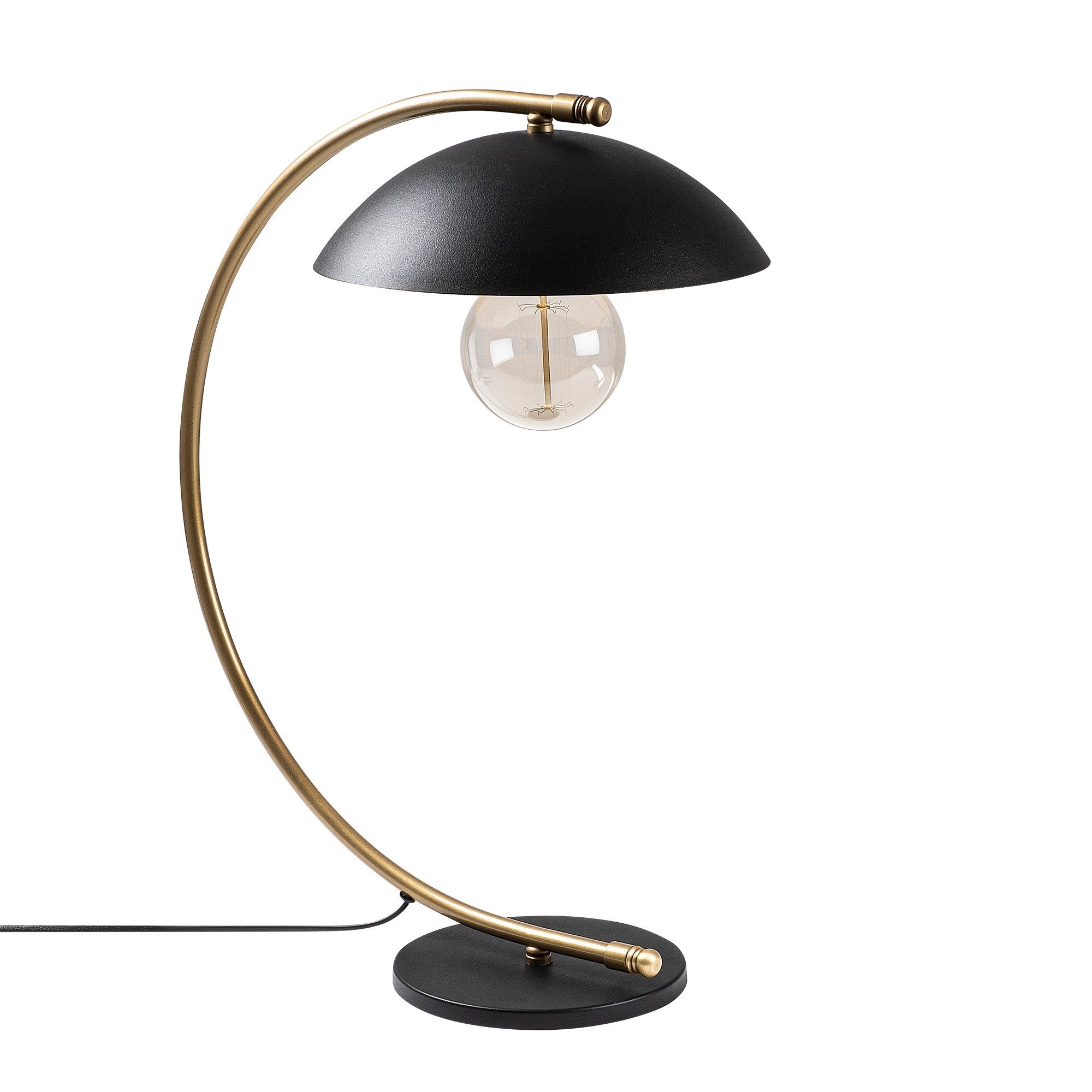 Sıvani - NT - 150 in Schwarz Gold präsentiert im Onlineshop von KAQTU Design AG. Tischleuchte ist von Opviq