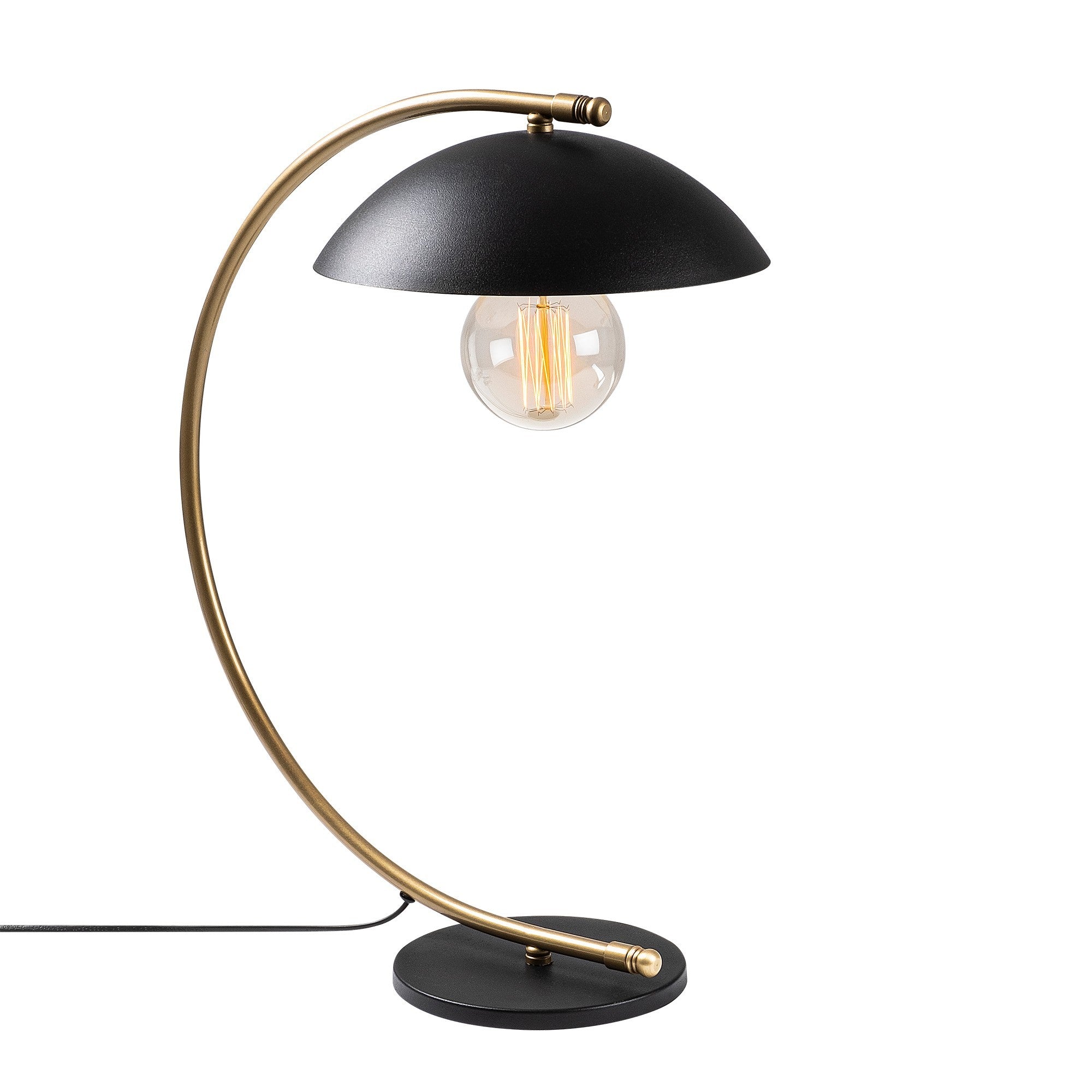 Sıvani - NT - 150 in Schwarz Gold präsentiert im Onlineshop von KAQTU Design AG. Tischleuchte ist von Opviq