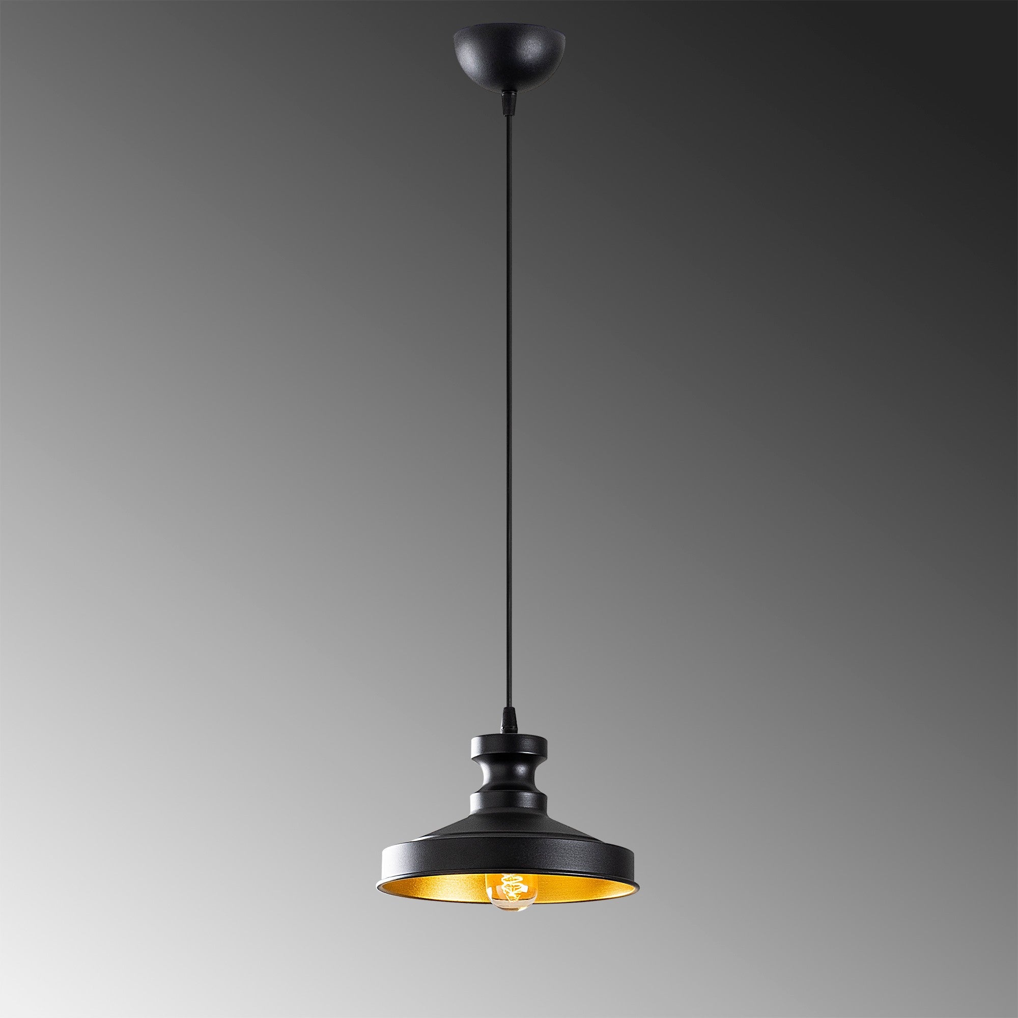 Berceste - 182BLACK-S in Schwarz präsentiert im Onlineshop von KAQTU Design AG. Pendelleuchte ist von Opviq
