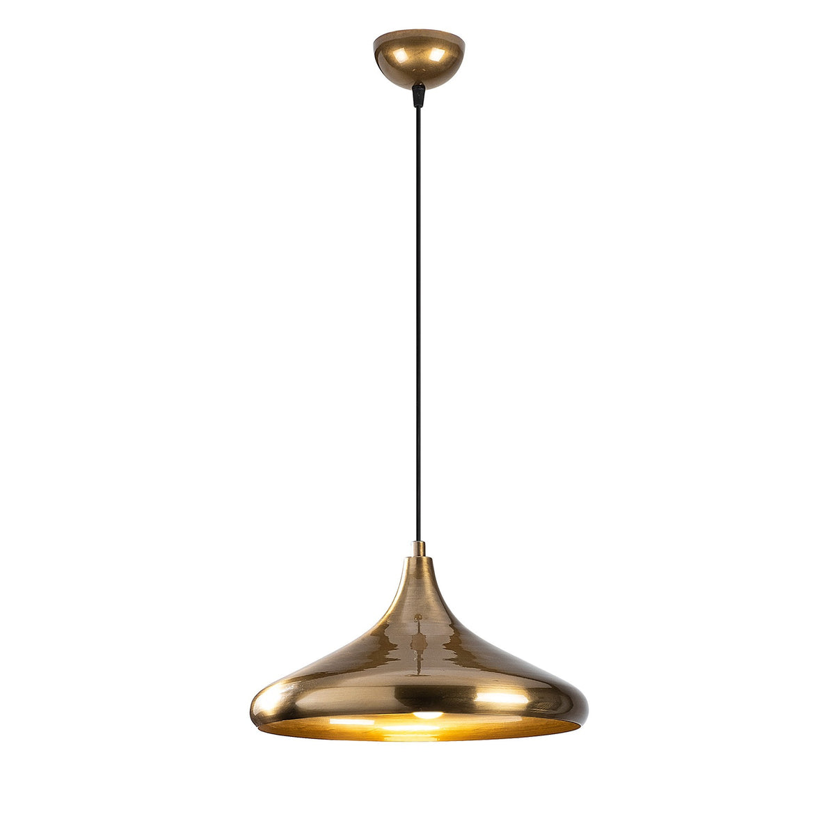 Berceste Pendellampe - Gold in Gold präsentiert im Onlineshop von KAQTU Design AG. Pendelleuchte ist von Opviq