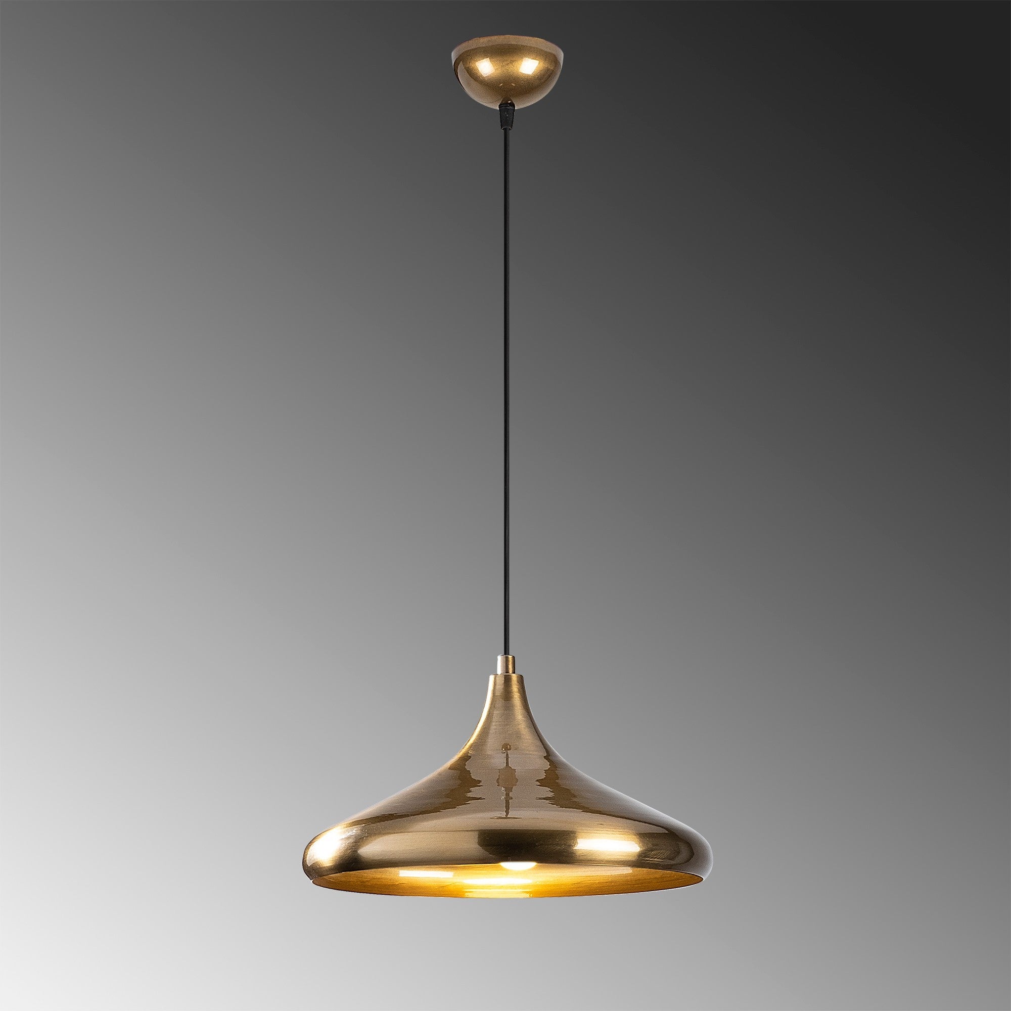 Berceste - 208-S in Gold präsentiert im Onlineshop von KAQTU Design AG. Pendelleuchte ist von Opviq