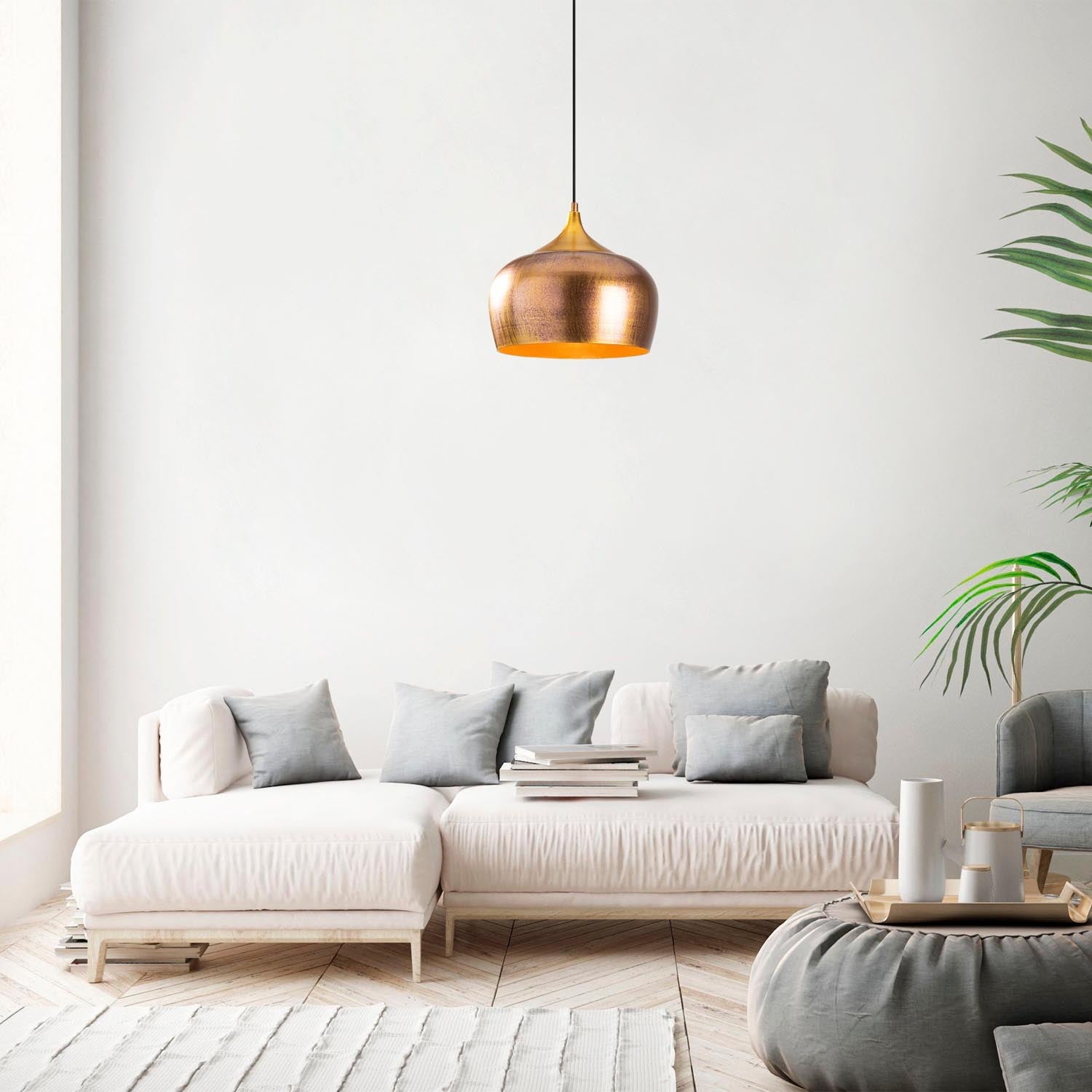 Berceste - 211-S in Gold präsentiert im Onlineshop von KAQTU Design AG. Pendelleuchte ist von Opviq