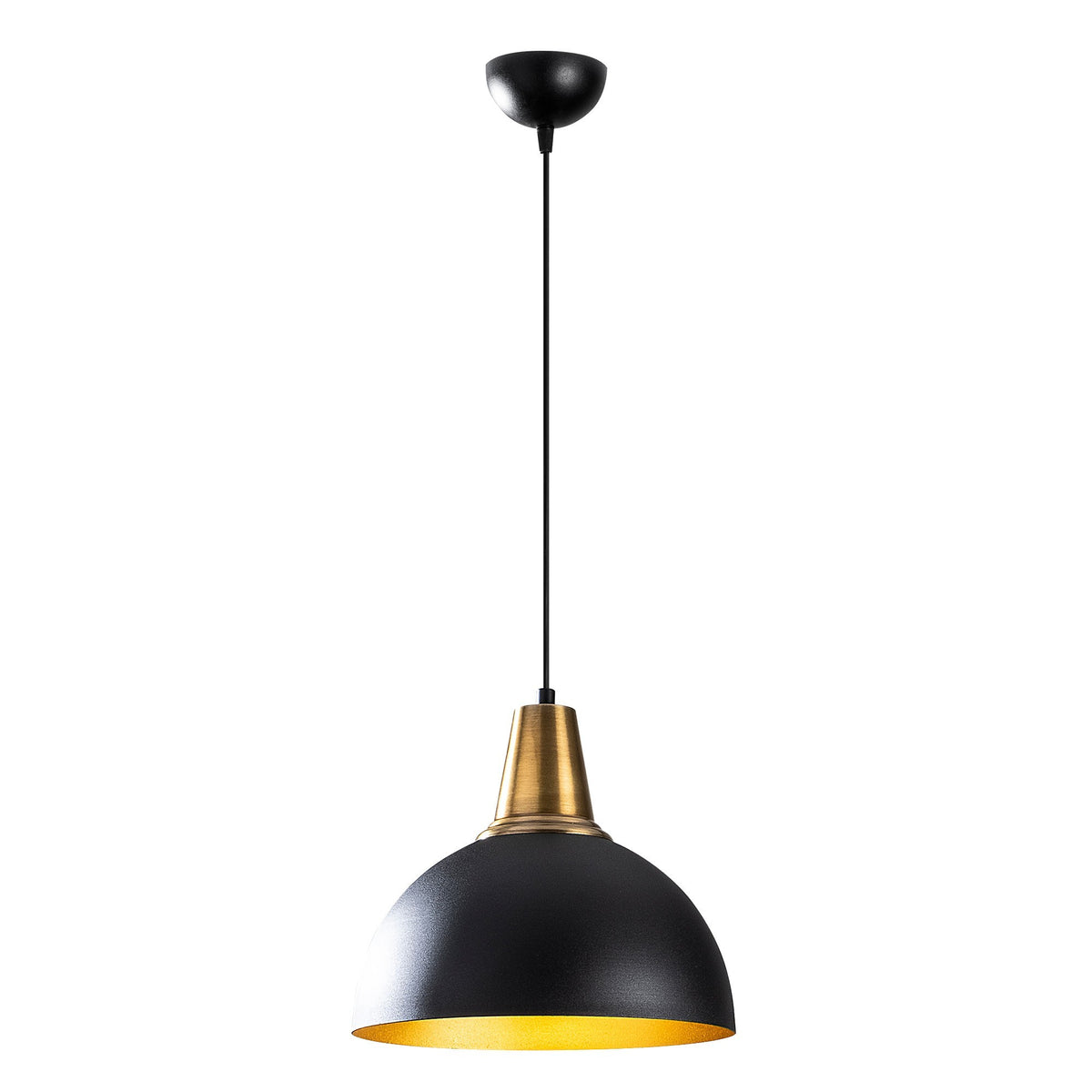 Berceste Pendellampe - Schwarz in Schwarz präsentiert im Onlineshop von KAQTU Design AG. Pendelleuchte ist von Opviq