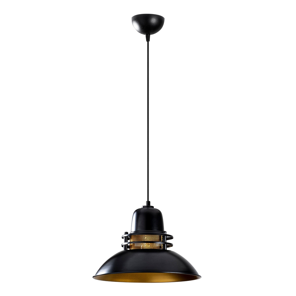 Berceste Pendellampe - Schwarz in Schwarz präsentiert im Onlineshop von KAQTU Design AG. Pendelleuchte ist von Opviq