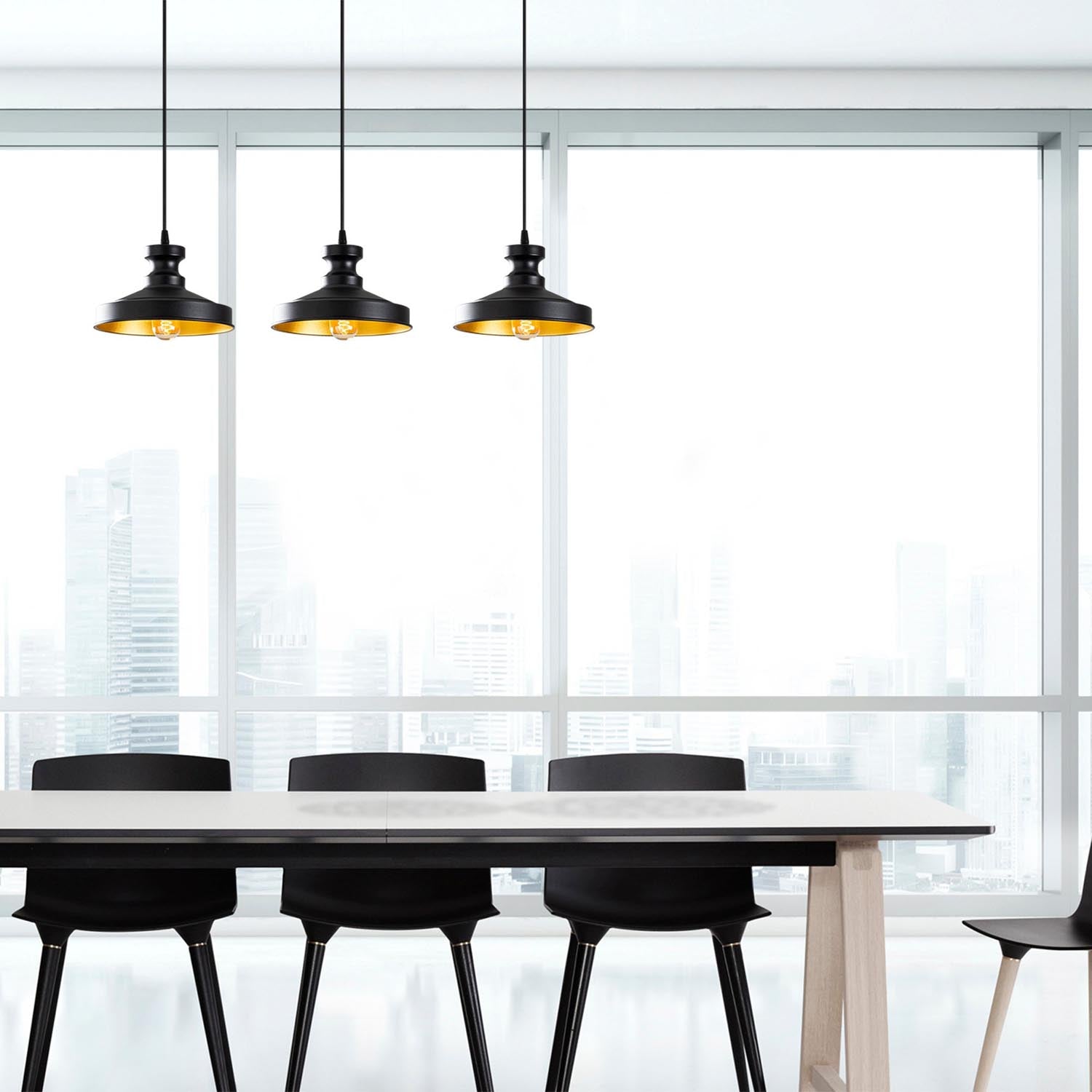 Berceste - 182BLACK-S1 in Schwarz präsentiert im Onlineshop von KAQTU Design AG. Pendelleuchte ist von Opviq