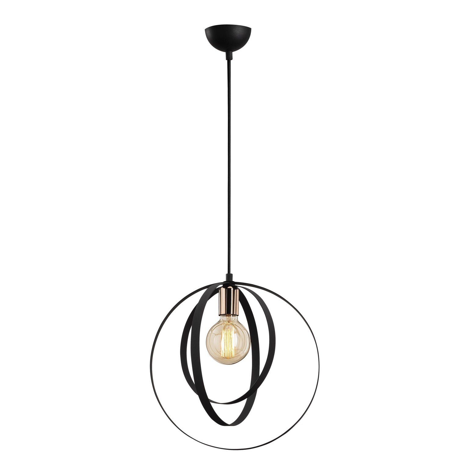 Vaveyla - 446-S in Schwarz präsentiert im Onlineshop von KAQTU Design AG. Pendelleuchte ist von Opviq