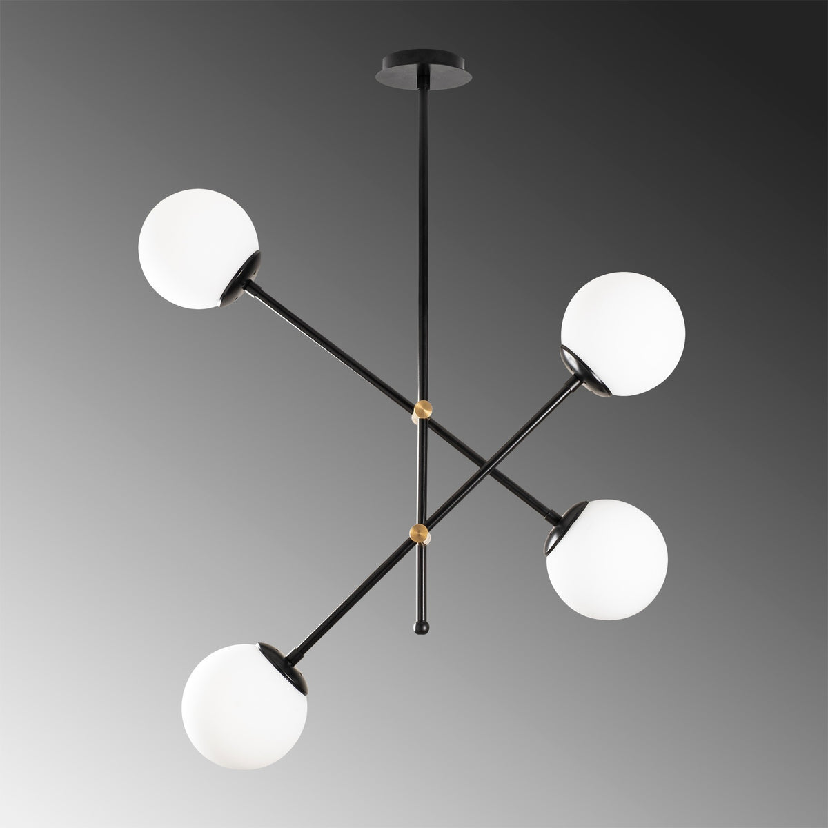 Best Pendellampe - Schwarz in Schwarz präsentiert im Onlineshop von KAQTU Design AG. Pendelleuchte ist von Opviq