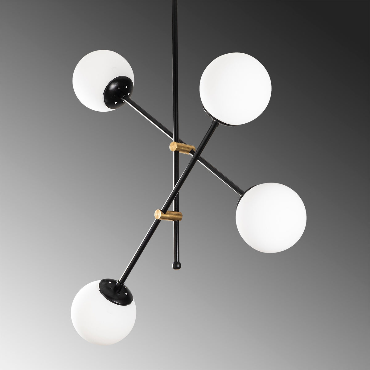 Best Pendellampe - Schwarz in Schwarz präsentiert im Onlineshop von KAQTU Design AG. Pendelleuchte ist von Opviq