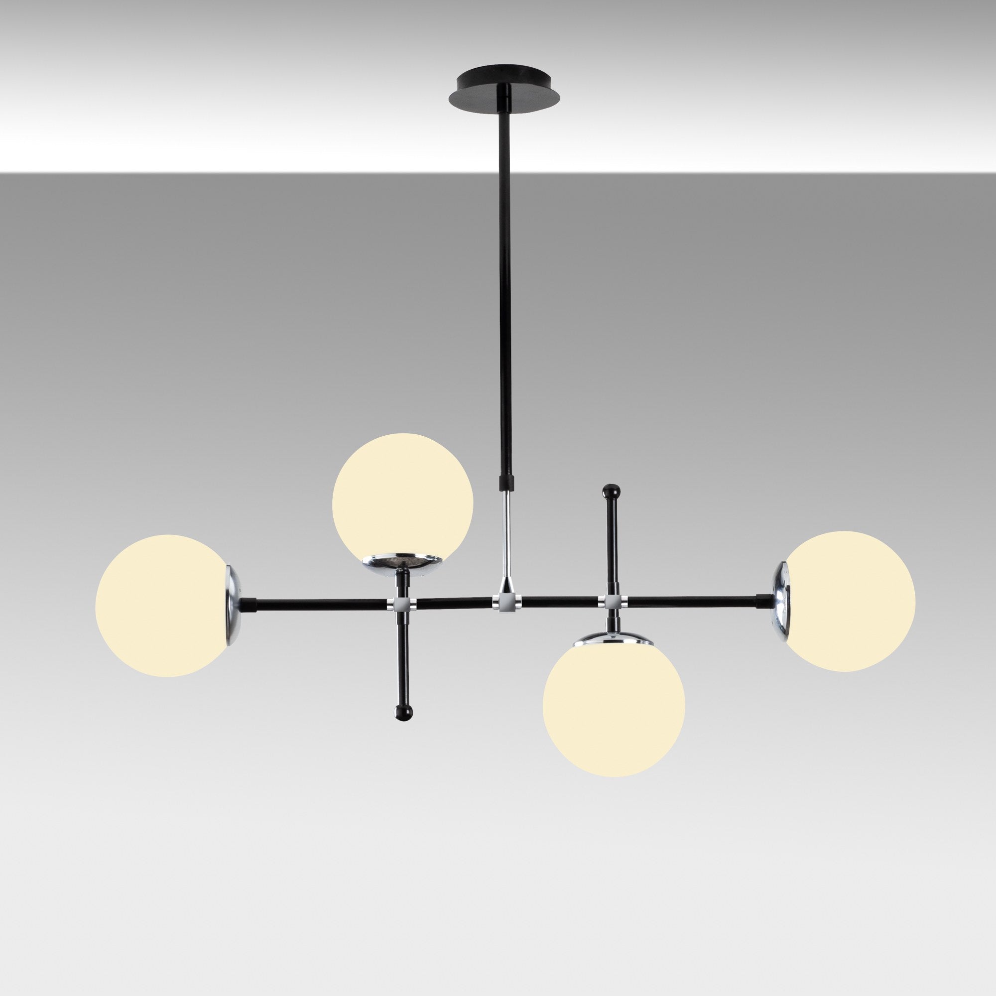 My Legend - 145-AV2 in Schwarz Weiss präsentiert im Onlineshop von KAQTU Design AG. Pendelleuchte ist von Opviq