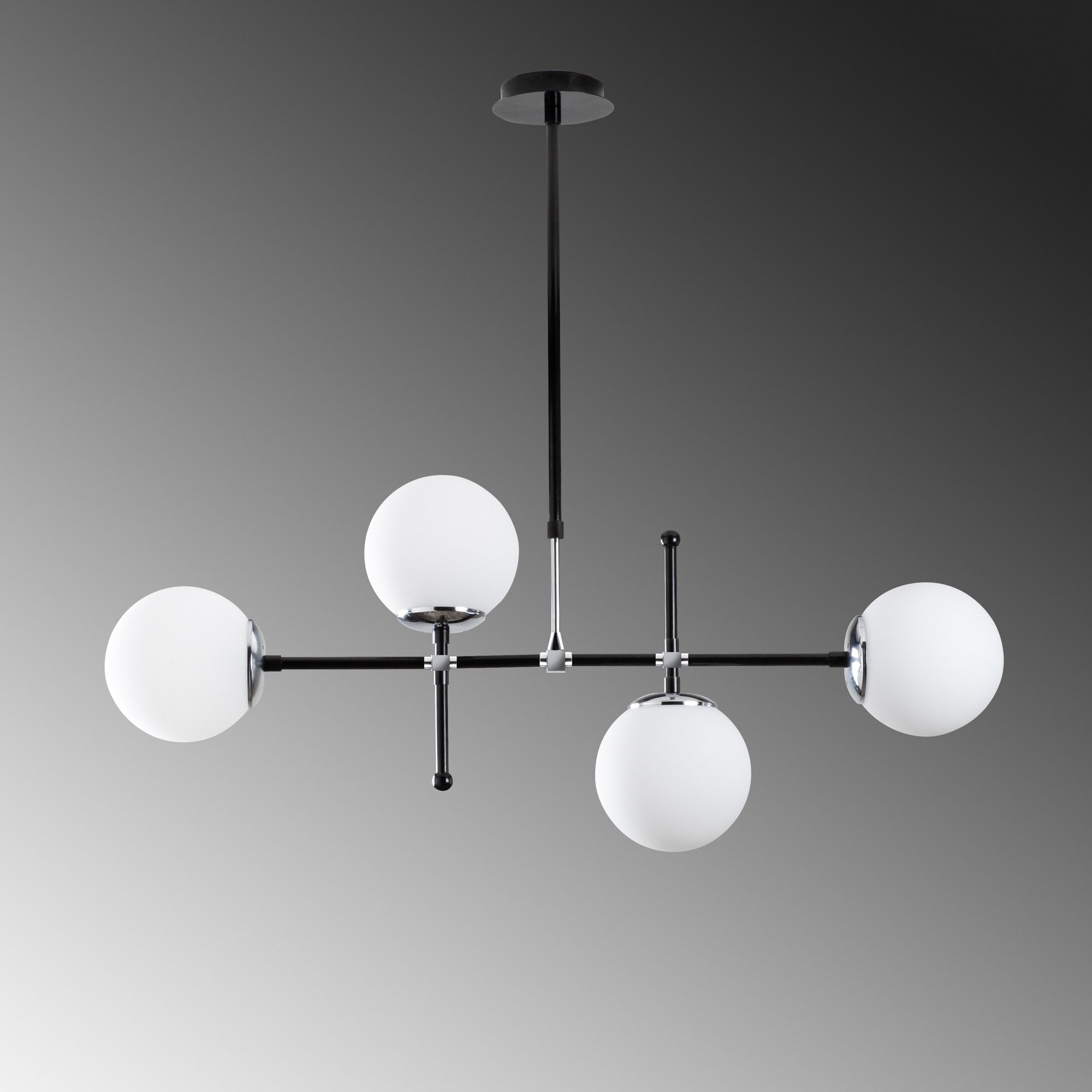 My Legend - 145-AV2 in Schwarz Weiss präsentiert im Onlineshop von KAQTU Design AG. Pendelleuchte ist von Opviq