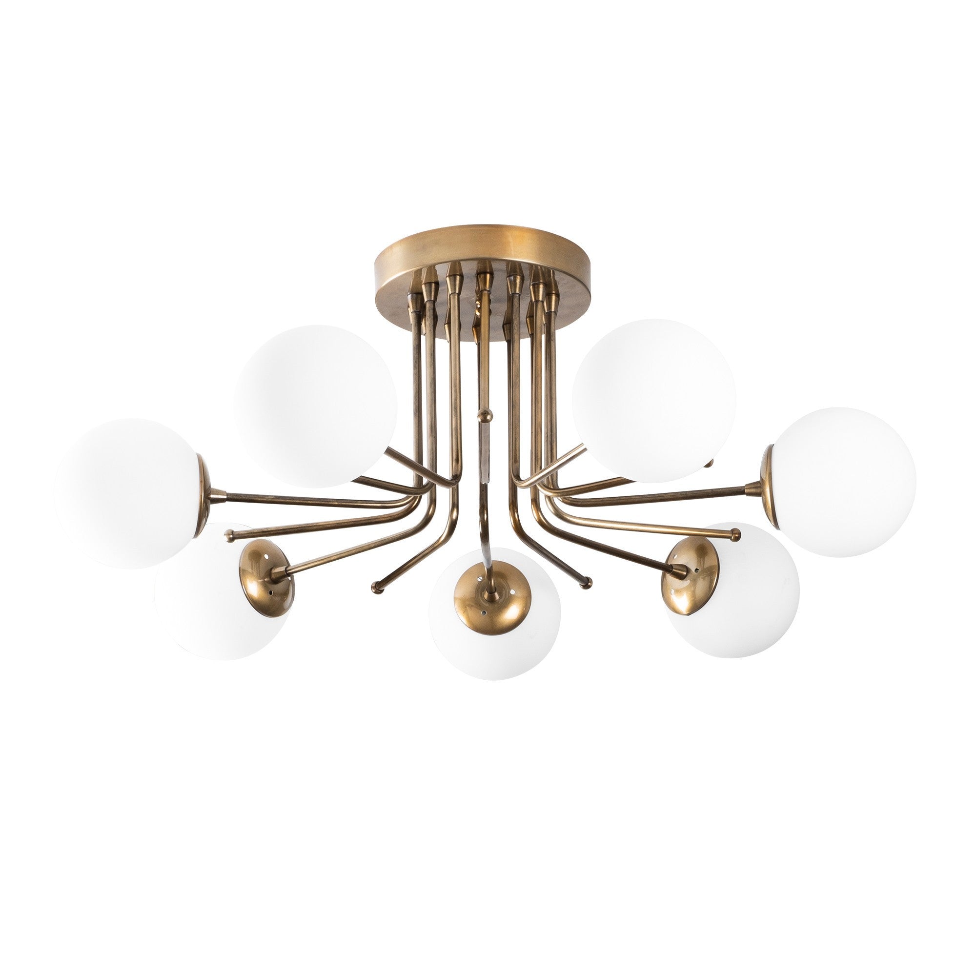 Daisy - 146-AV in Gold
 Weiss präsentiert im Onlineshop von KAQTU Design AG. Pendelleuchte ist von Opviq