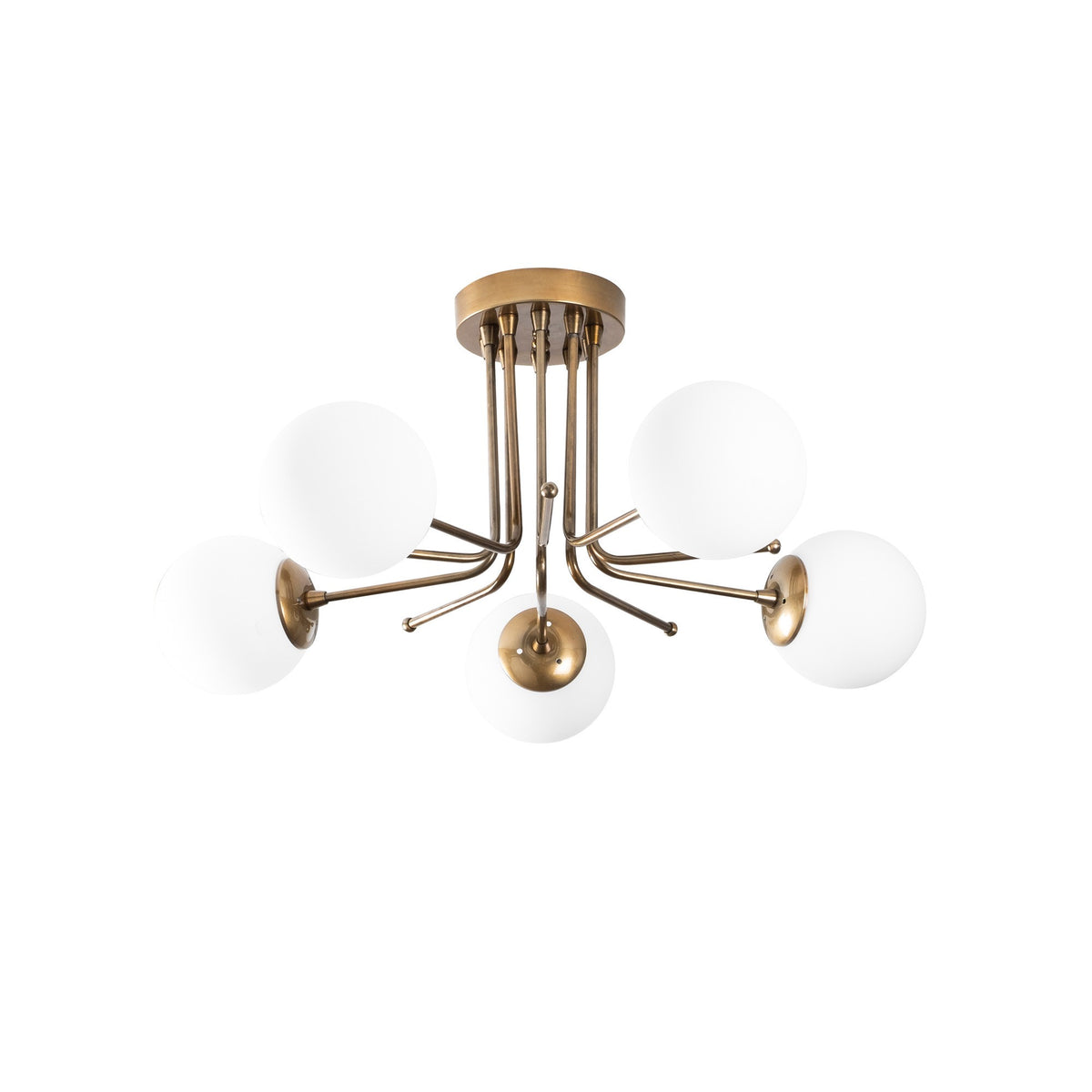Daisy Pendellampe - Gold
 Weiss in Gold
 Weiss präsentiert im Onlineshop von KAQTU Design AG. Pendelleuchte ist von Opviq