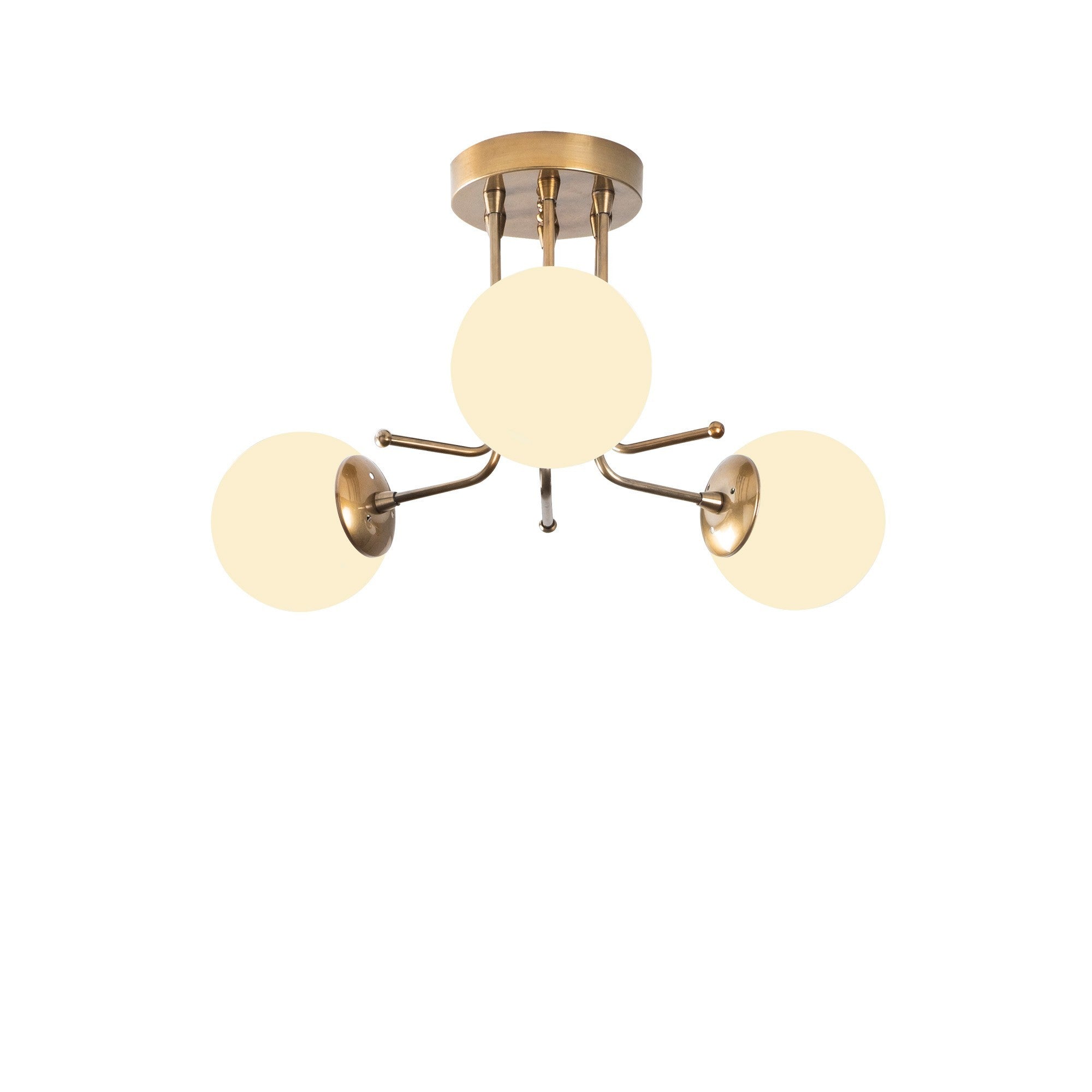 Daisy - 146-AV3 in Gold
 Weiss präsentiert im Onlineshop von KAQTU Design AG. Deckenleuchte ist von Opviq