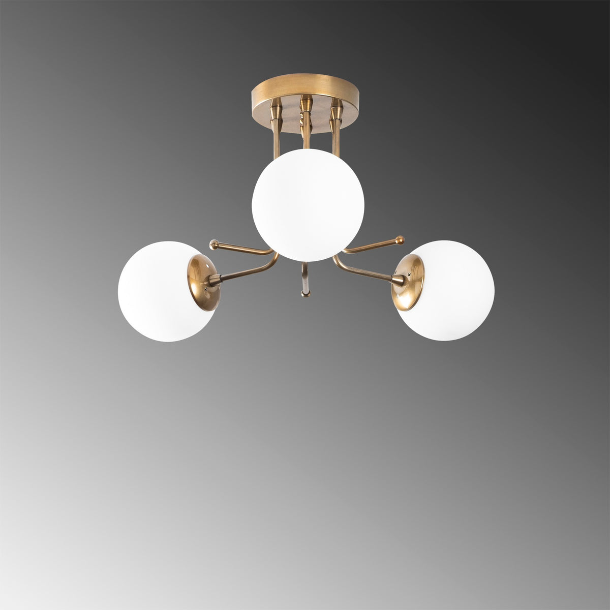 Daisy Deckenleuchte - Gold
 Weiss in Gold / Weiss präsentiert im Onlineshop von KAQTU Design AG. Deckenleuchte ist von Opviq