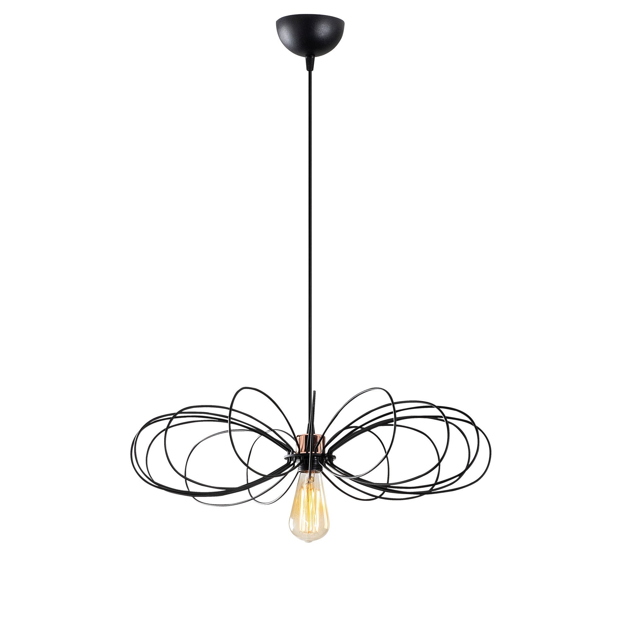 Hemdem - 707-S BLACK in Schwarz präsentiert im Onlineshop von KAQTU Design AG. Pendelleuchte ist von Opviq