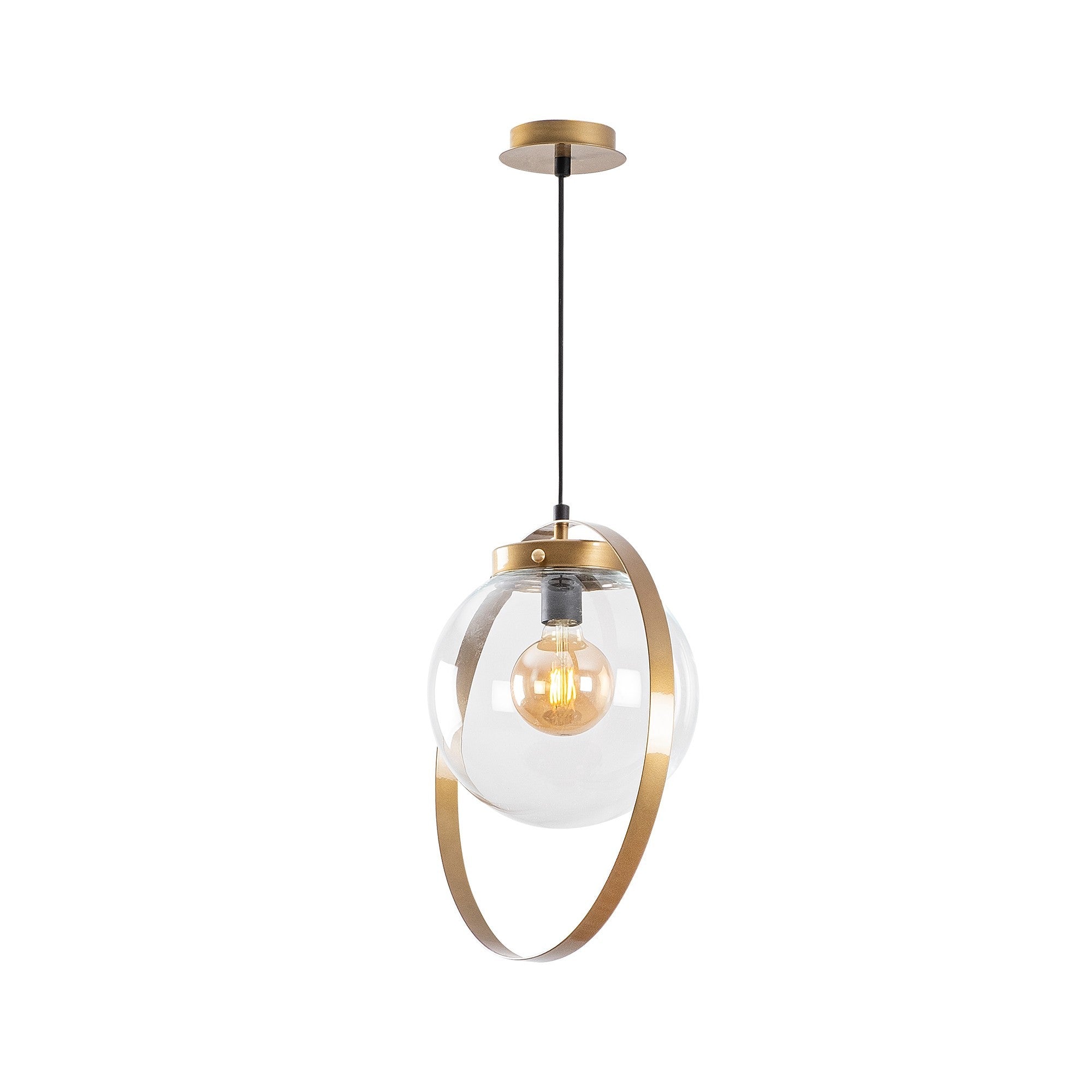 Tan - NT - 101 in Gold präsentiert im Onlineshop von KAQTU Design AG. Pendelleuchte ist von Opviq