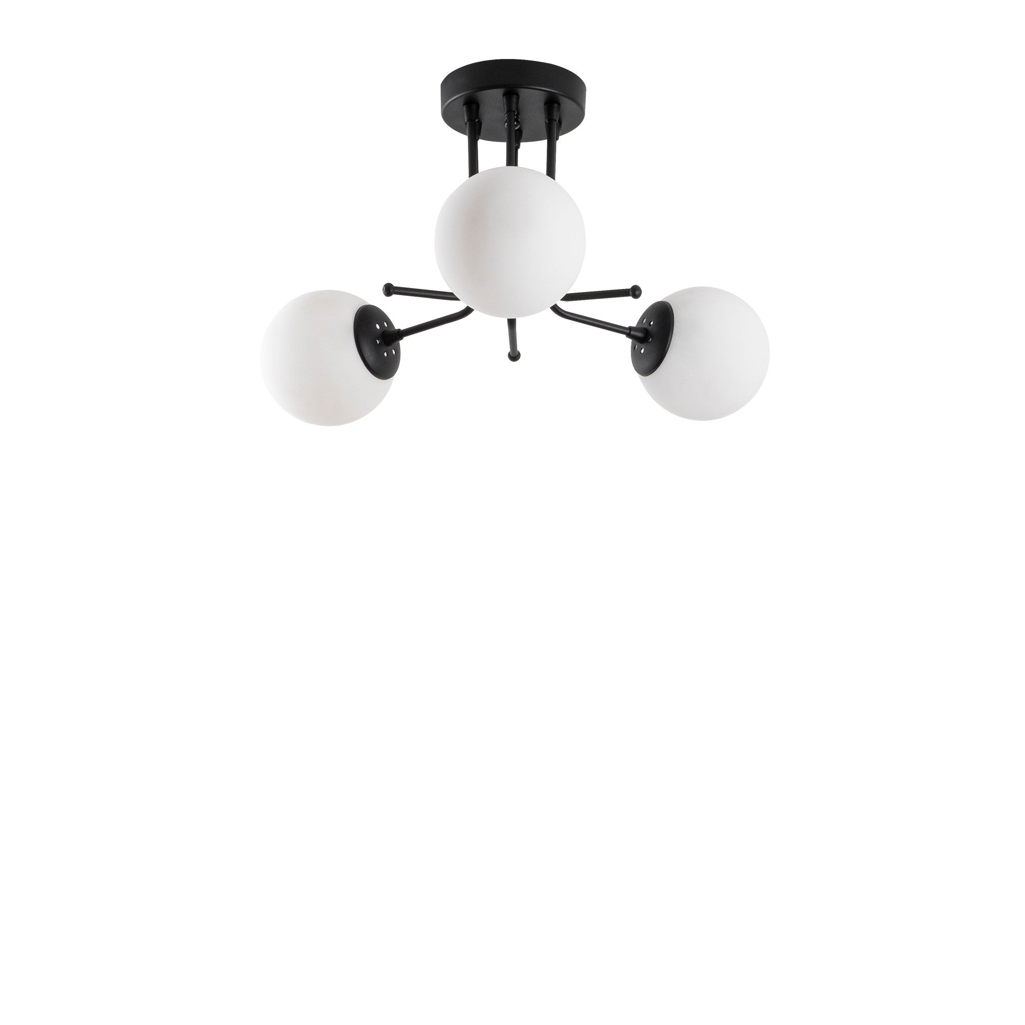 Daisy-147-AV3 in Schwarz präsentiert im Onlineshop von KAQTU Design AG. Deckenleuchte ist von Opviq