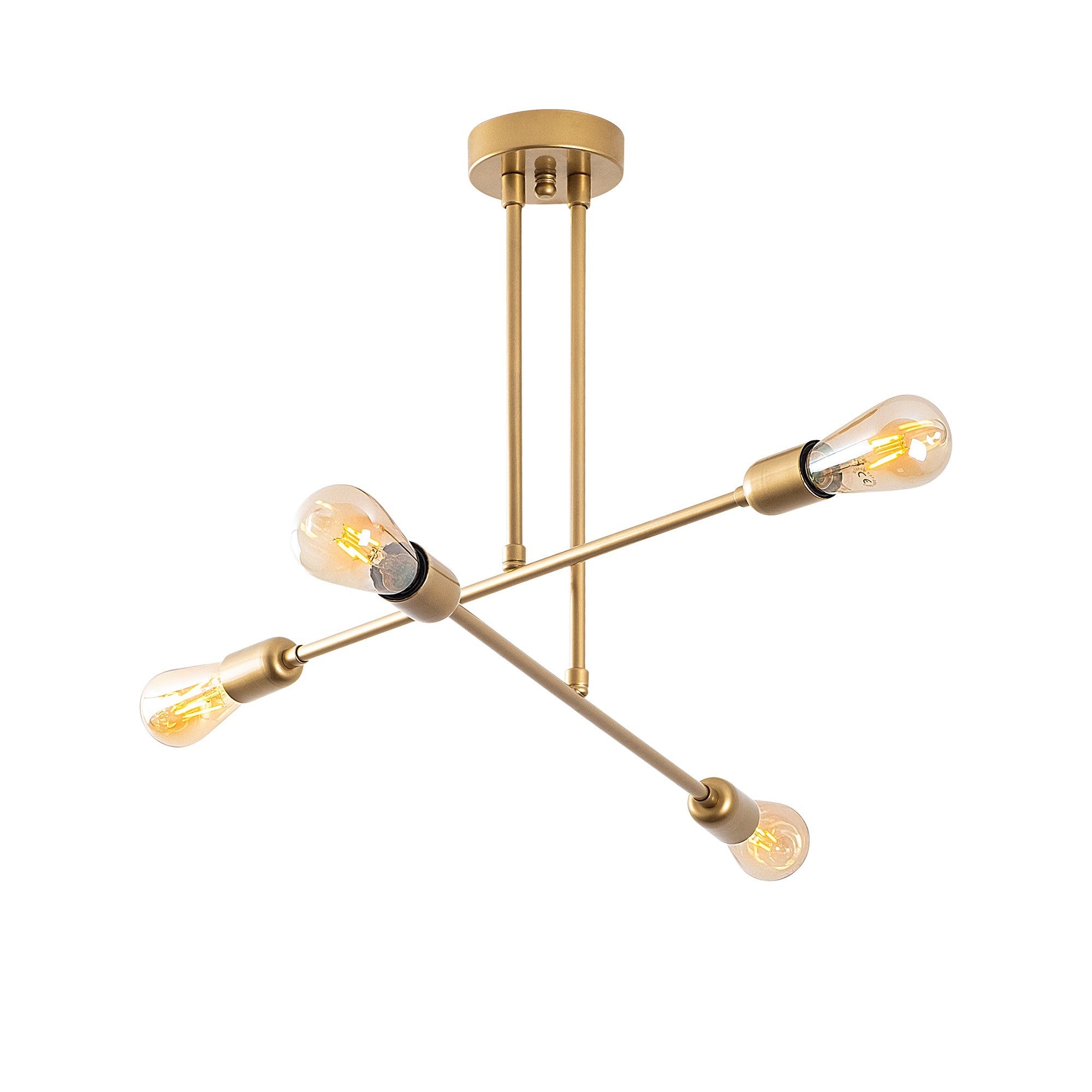 Camel 7 in Gold präsentiert im Onlineshop von KAQTU Design AG. Pendelleuchte ist von Opviq