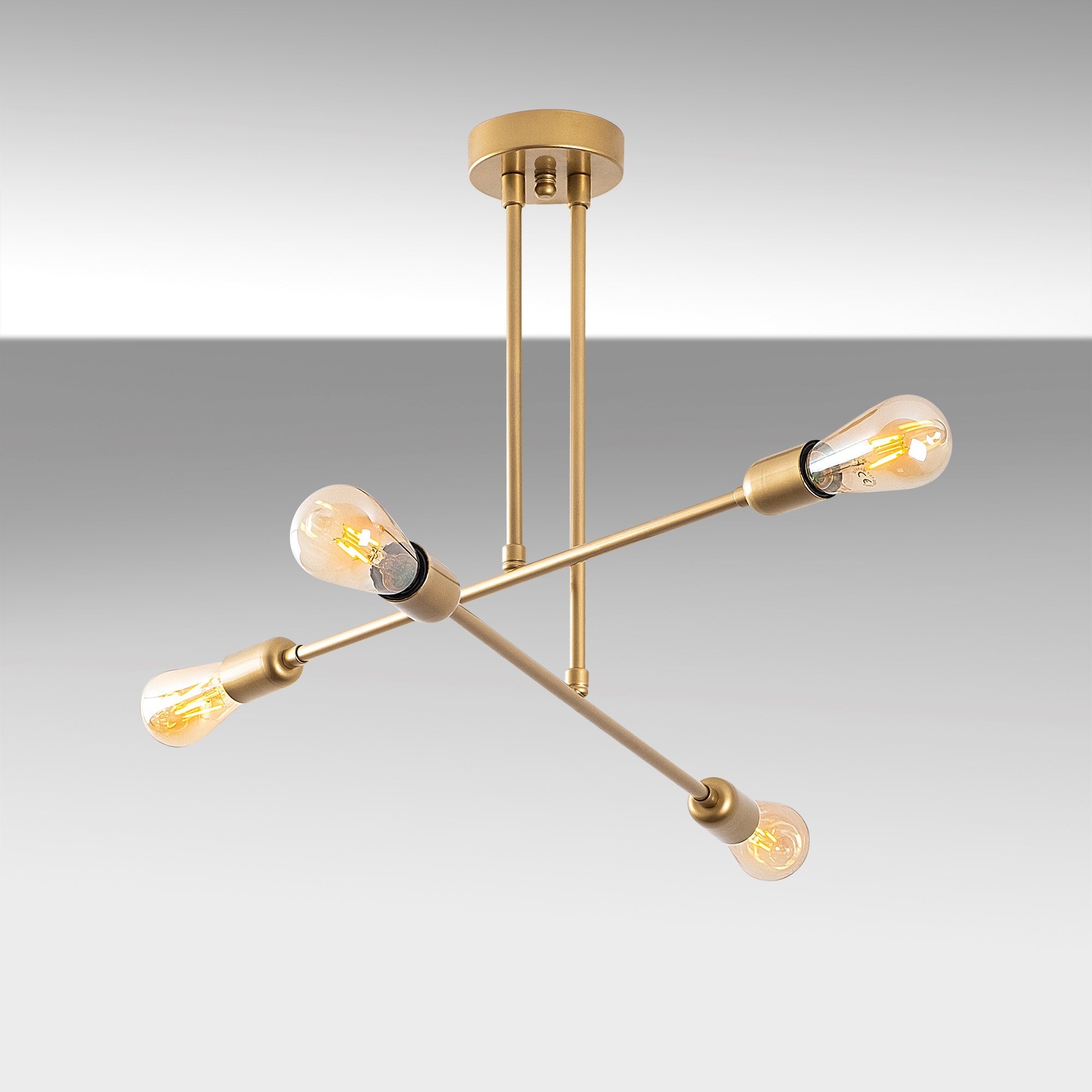 Camel 7 in Gold präsentiert im Onlineshop von KAQTU Design AG. Pendelleuchte ist von Opviq