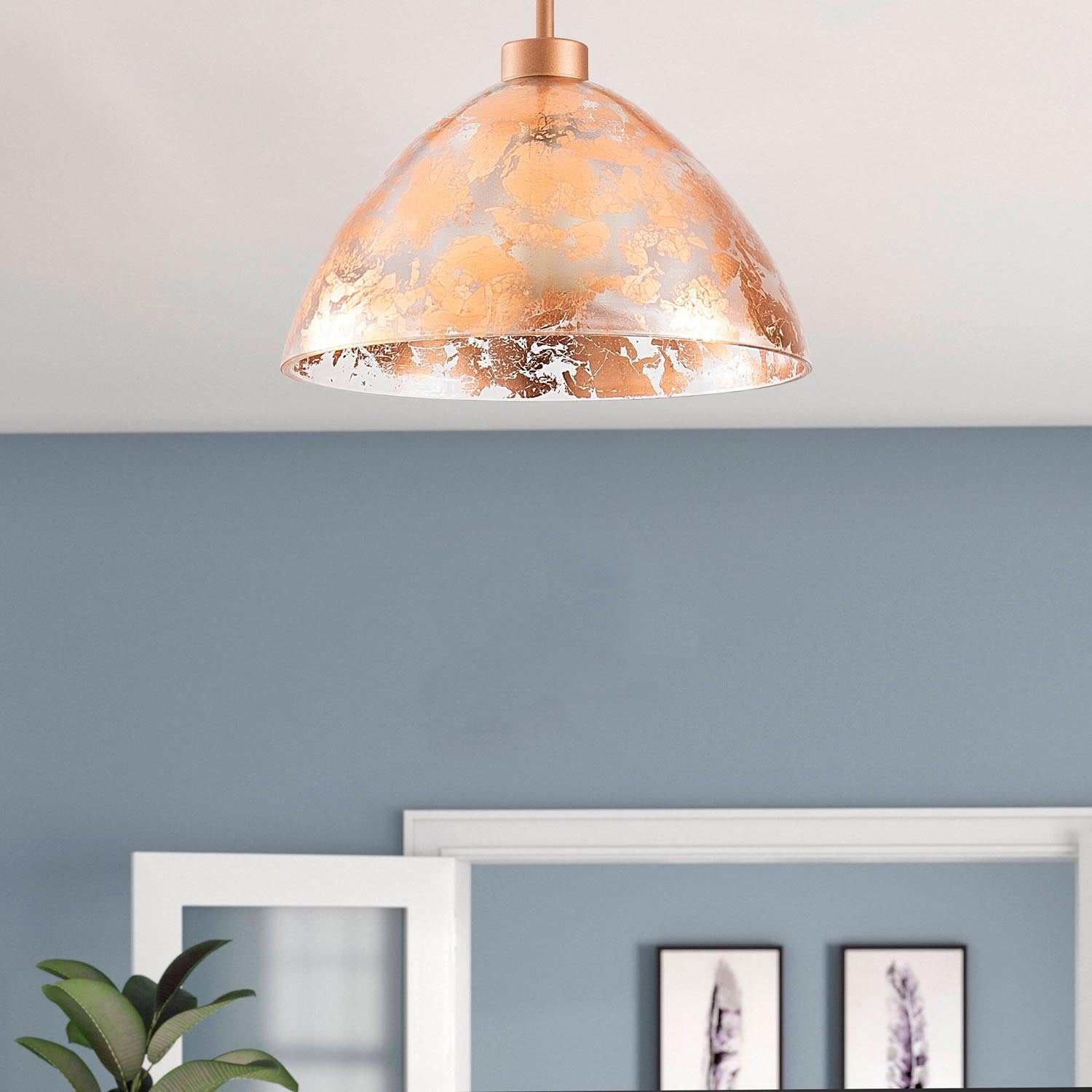 Bergama - N-145 in Kupfer präsentiert im Onlineshop von KAQTU Design AG. Pendelleuchte ist von Opviq