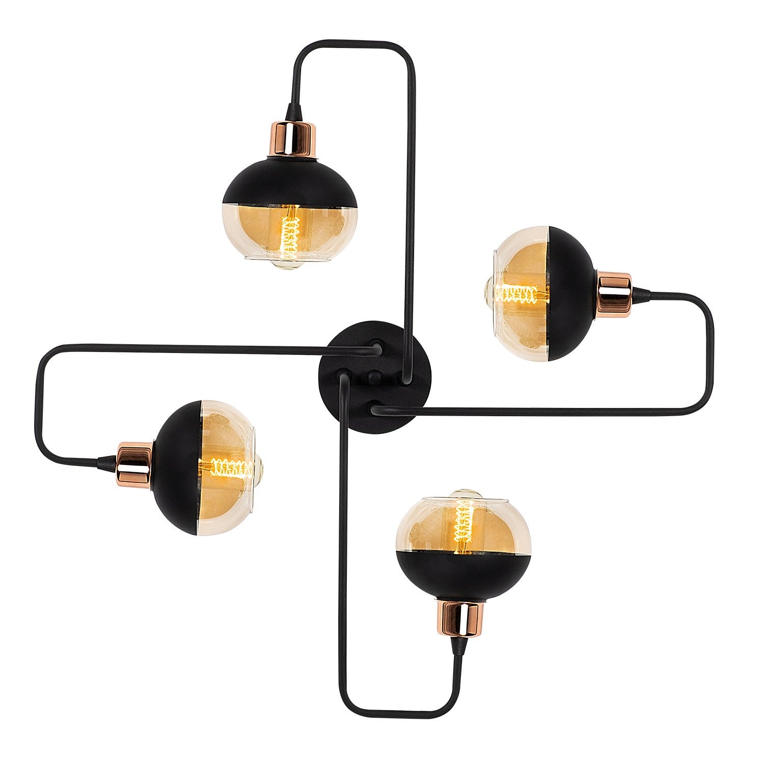 Anı - N-372 in Schwarz
 Kupfer präsentiert im Onlineshop von KAQTU Design AG. Pendelleuchte ist von Opviq