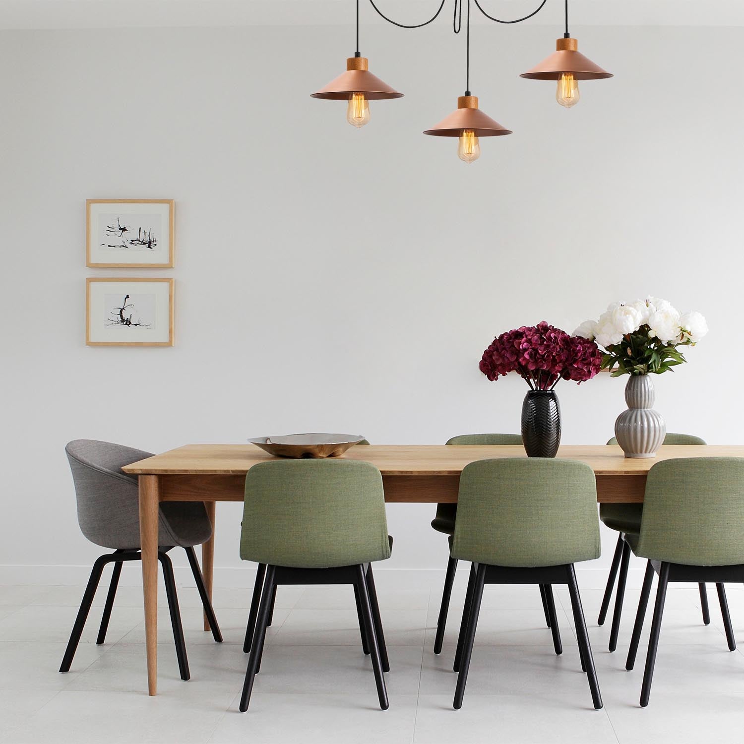 Manavgat - N-548 in Kupfer präsentiert im Onlineshop von KAQTU Design AG. Pendelleuchte ist von Opviq