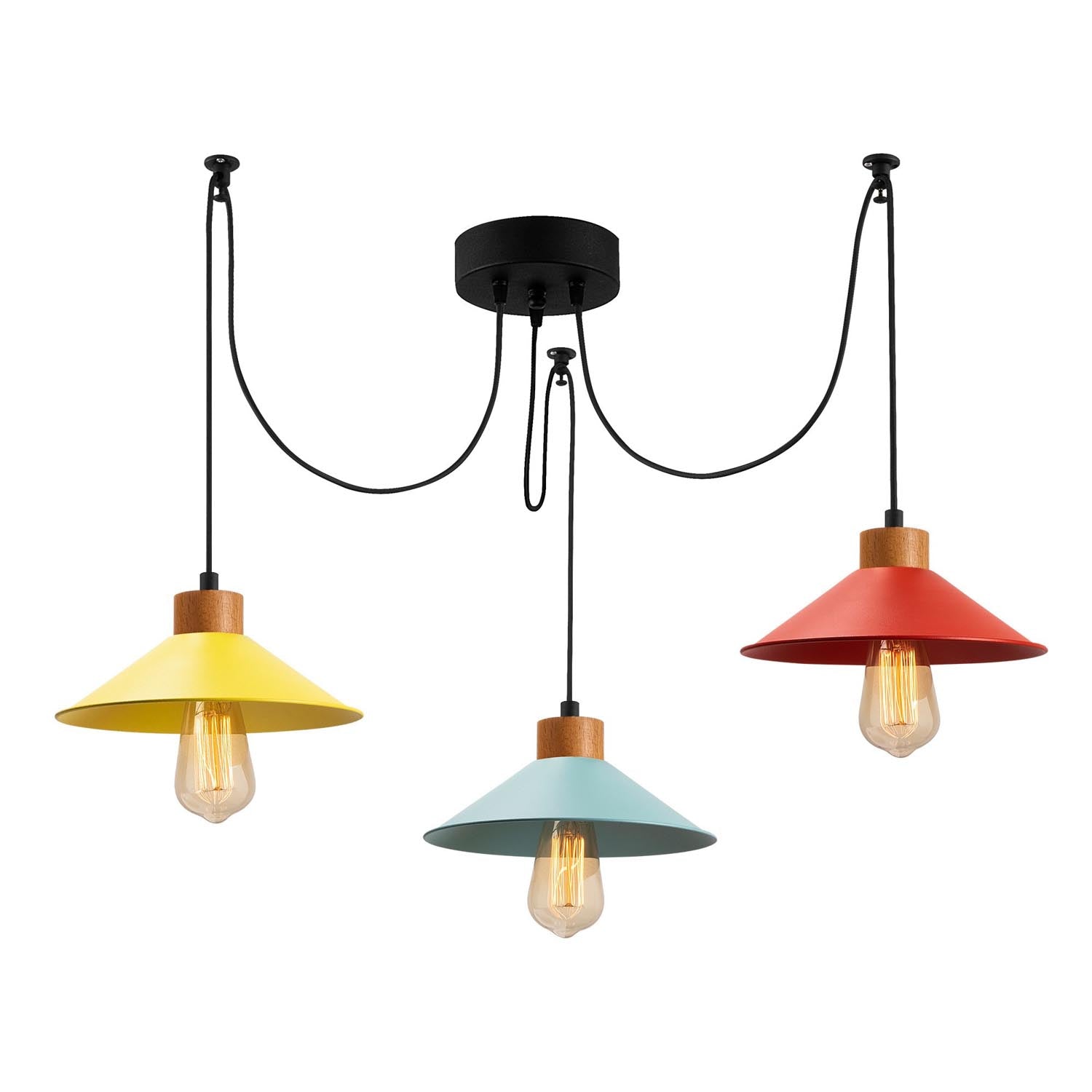 Manavgat - N-553 in Mehrfarbig präsentiert im Onlineshop von KAQTU Design AG. Pendelleuchte ist von Opviq