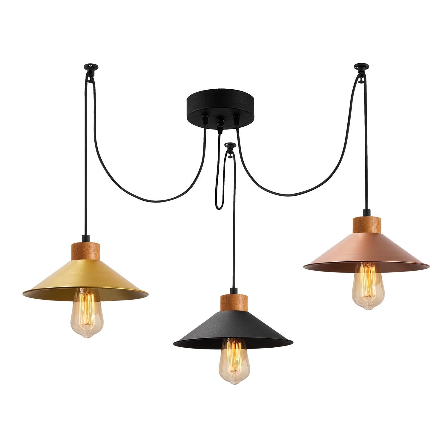 Manavgat - N-554 in Mehrfarbig präsentiert im Onlineshop von KAQTU Design AG. Pendelleuchte ist von Opviq