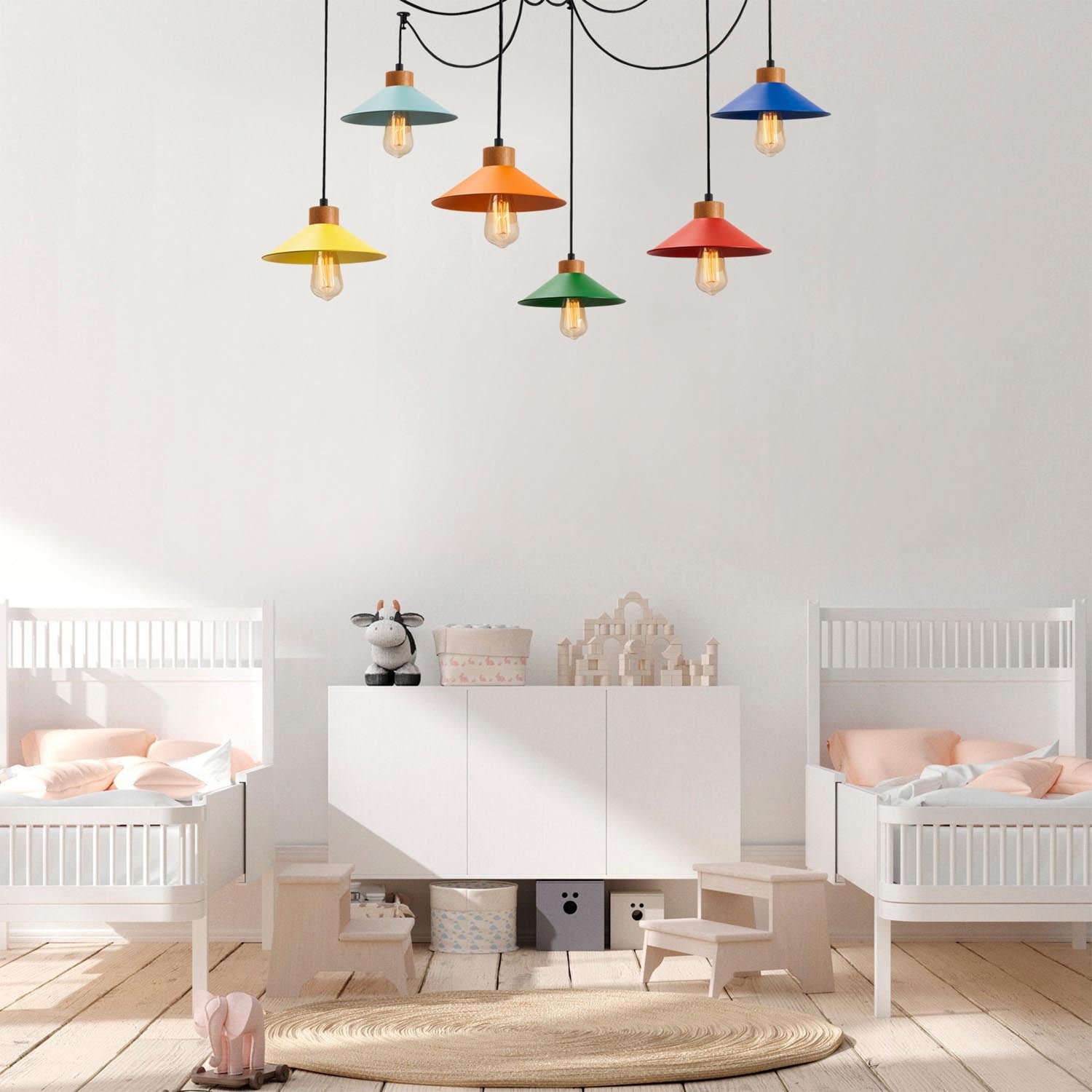 Manavgat - N-565 in Mehrfarbig präsentiert im Onlineshop von KAQTU Design AG. Pendelleuchte ist von Opviq