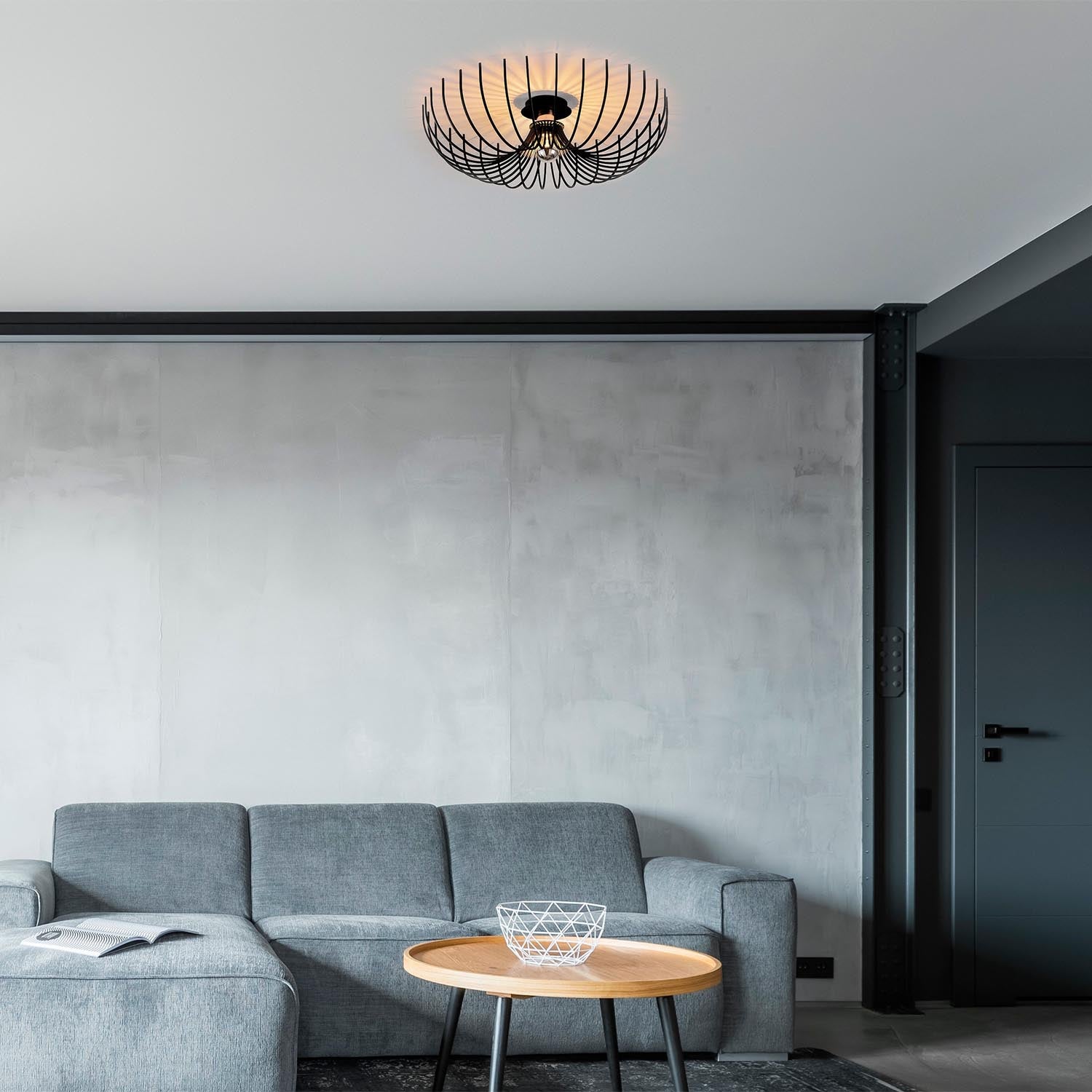 Aspendos - N-639 in Schwarz präsentiert im Onlineshop von KAQTU Design AG. Pendelleuchte ist von Opviq