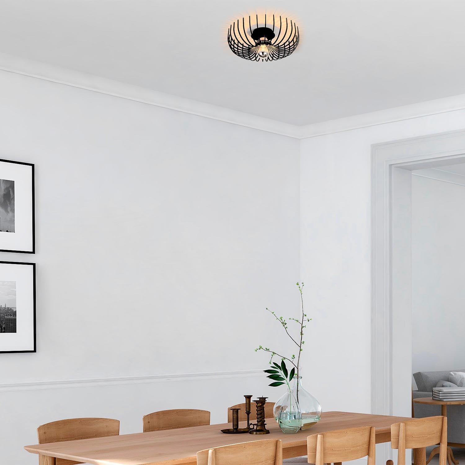 Aspendos - N-641 in Schwarz präsentiert im Onlineshop von KAQTU Design AG. Pendelleuchte ist von Opviq