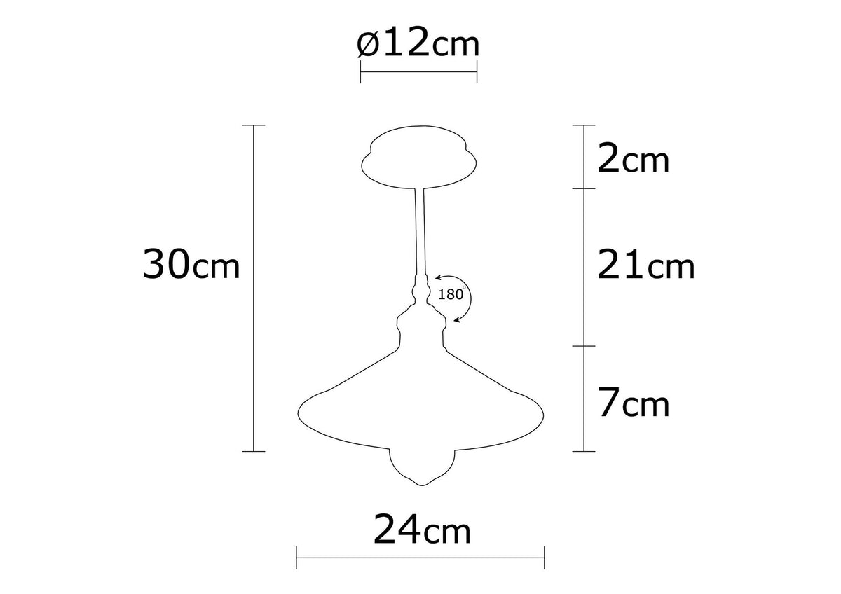 Berceste Pendellampe - Schwarz in Schwarz präsentiert im Onlineshop von KAQTU Design AG. Pendelleuchte ist von Opviq