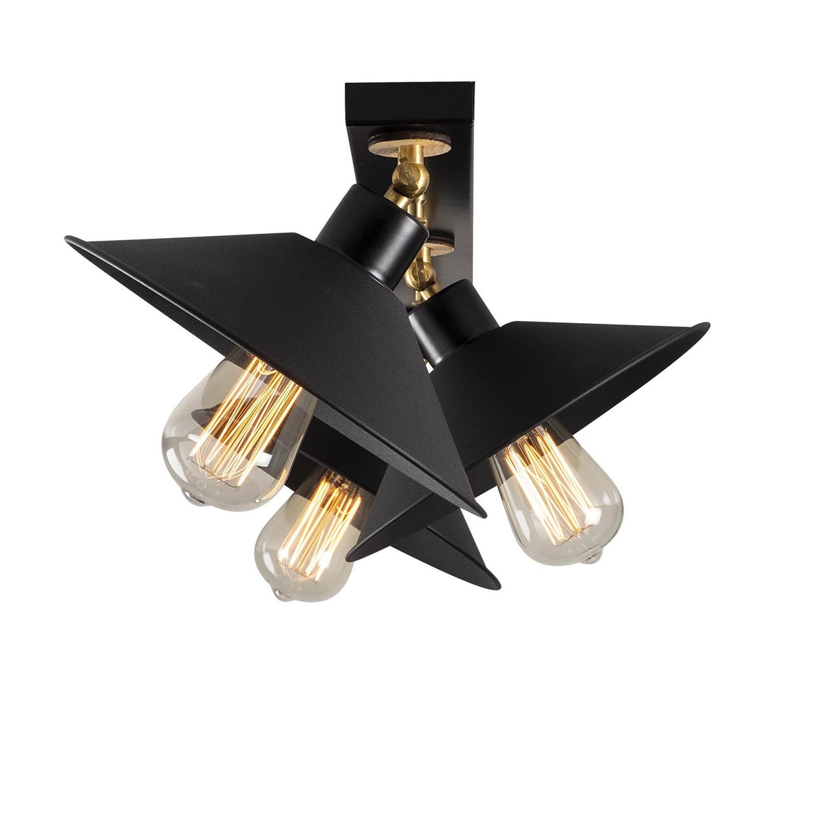 Berceste Deckenlampe - Schwarz in Schwarz präsentiert im Onlineshop von KAQTU Design AG. Deckenleuchte ist von Opviq