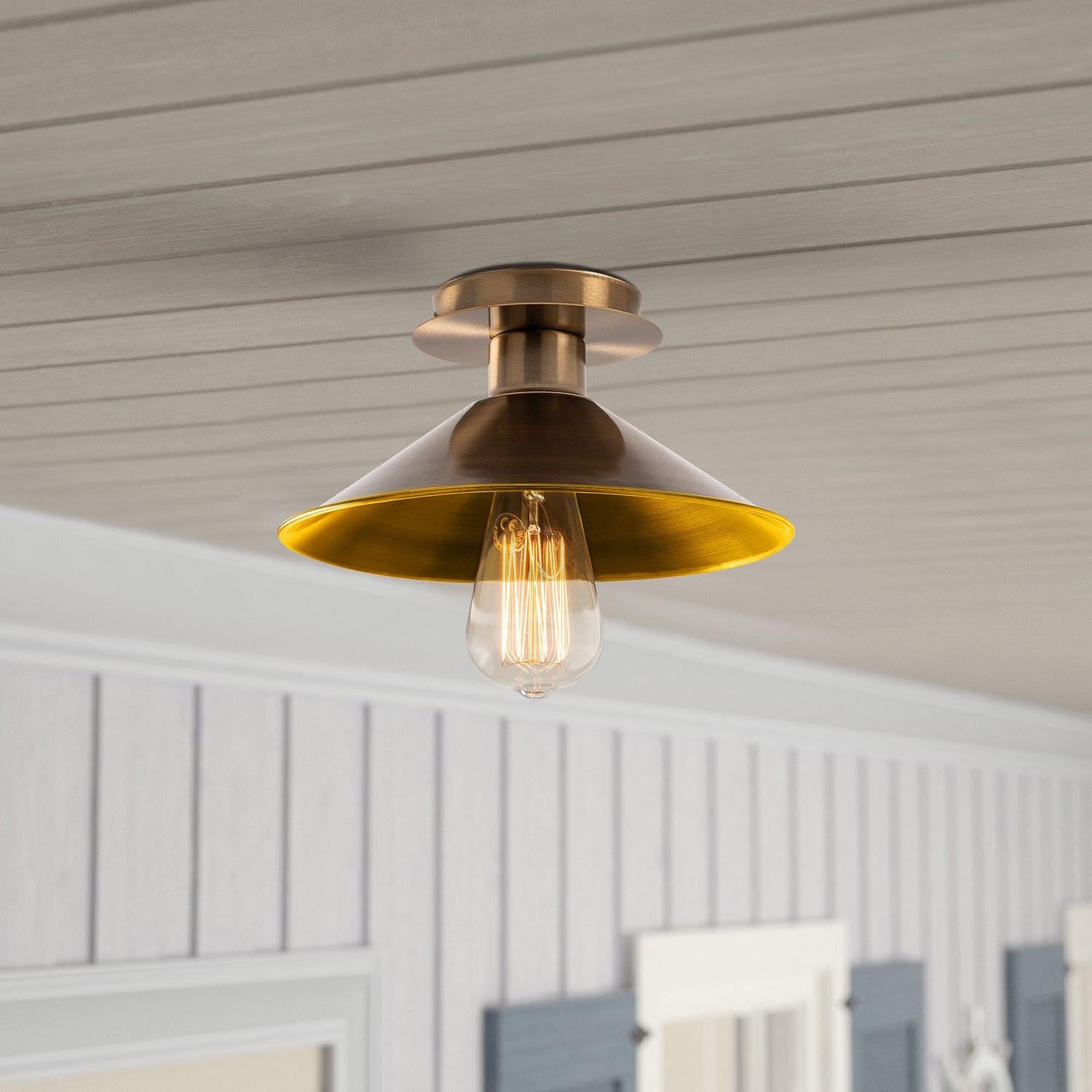 Berceste - N-662 in Vintage präsentiert im Onlineshop von KAQTU Design AG. Deckenleuchte ist von Opviq