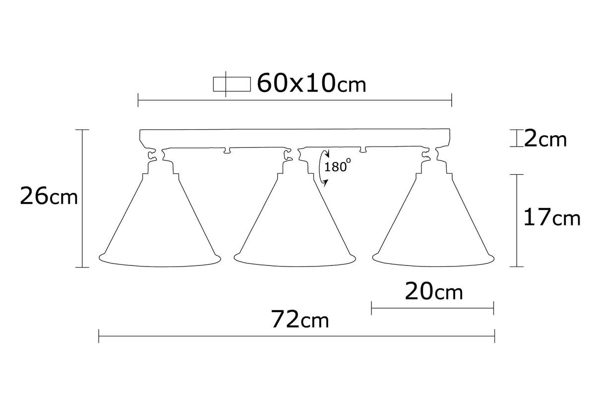 Berceste Deckenlampe - Schwarz in Schwarz präsentiert im Onlineshop von KAQTU Design AG. Deckenleuchte ist von Opviq