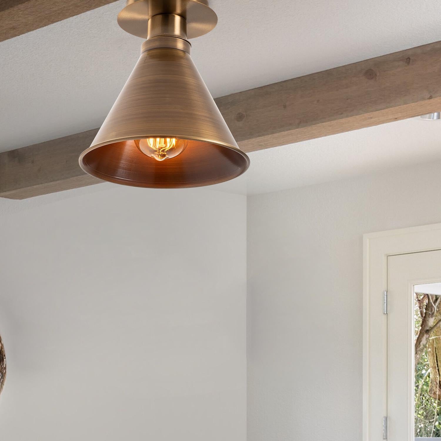 Berceste - N-679 in Kupfer präsentiert im Onlineshop von KAQTU Design AG. Deckenleuchte ist von Opviq
