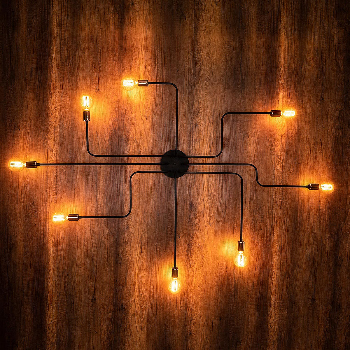 Truva Deckenlampe - Schwarz in Schwarz präsentiert im Onlineshop von KAQTU Design AG. Deckenleuchte ist von Opviq
