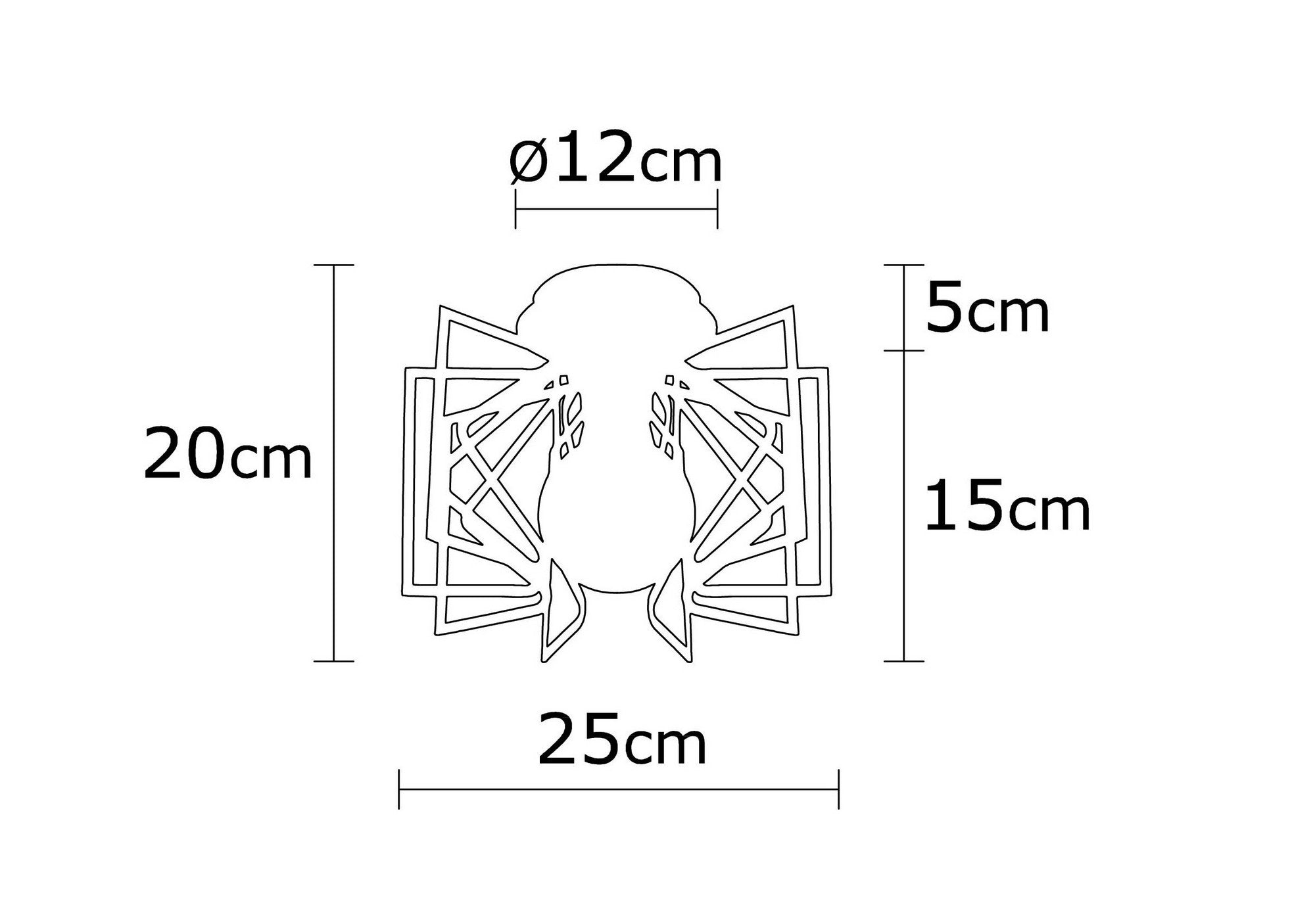 Nemrut - N-950 in Schwarz präsentiert im Onlineshop von KAQTU Design AG. Deckenleuchte ist von Opviq