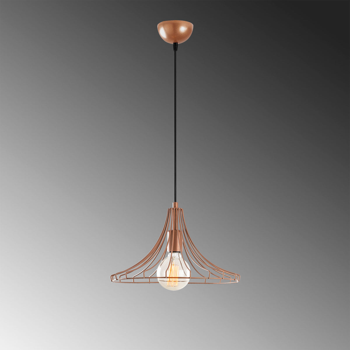 Mezopotamya Pendellampe - Kupfer in Kupfer präsentiert im Onlineshop von KAQTU Design AG. Pendelleuchte ist von Opviq