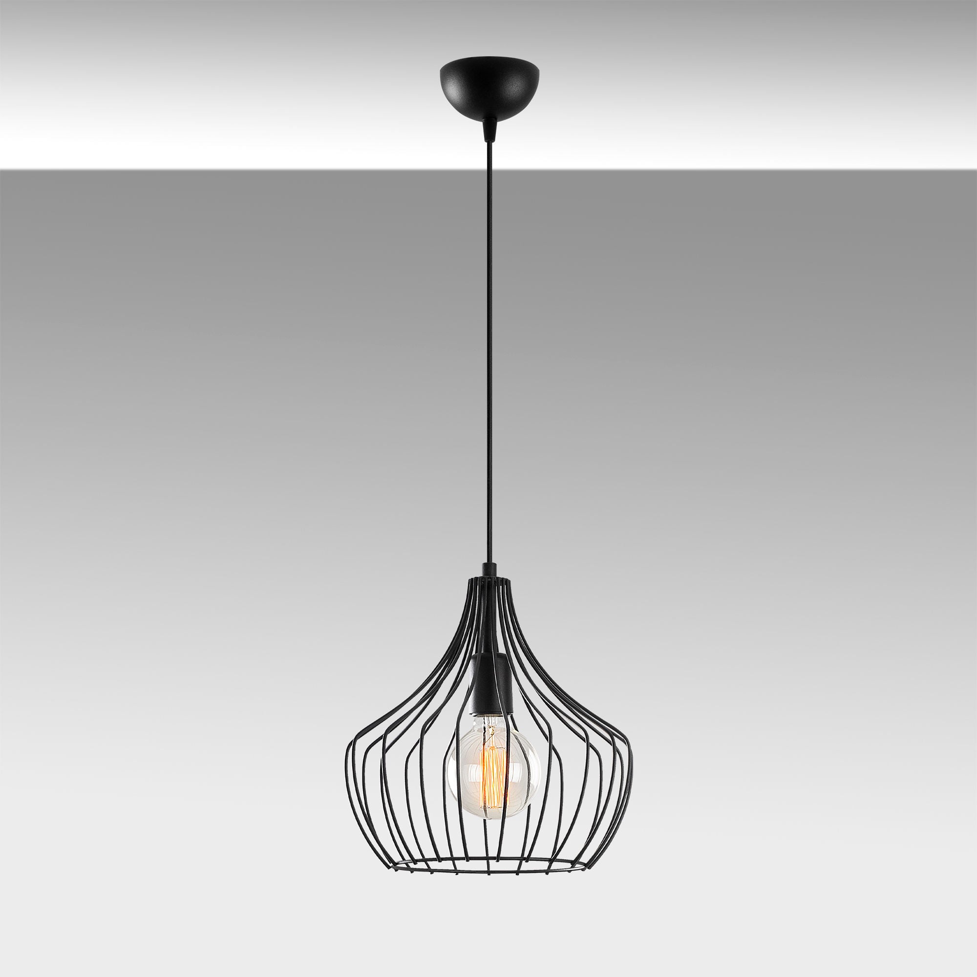 Mezopotamya - N-1277 in Schwarz präsentiert im Onlineshop von KAQTU Design AG. Pendelleuchte ist von Opviq