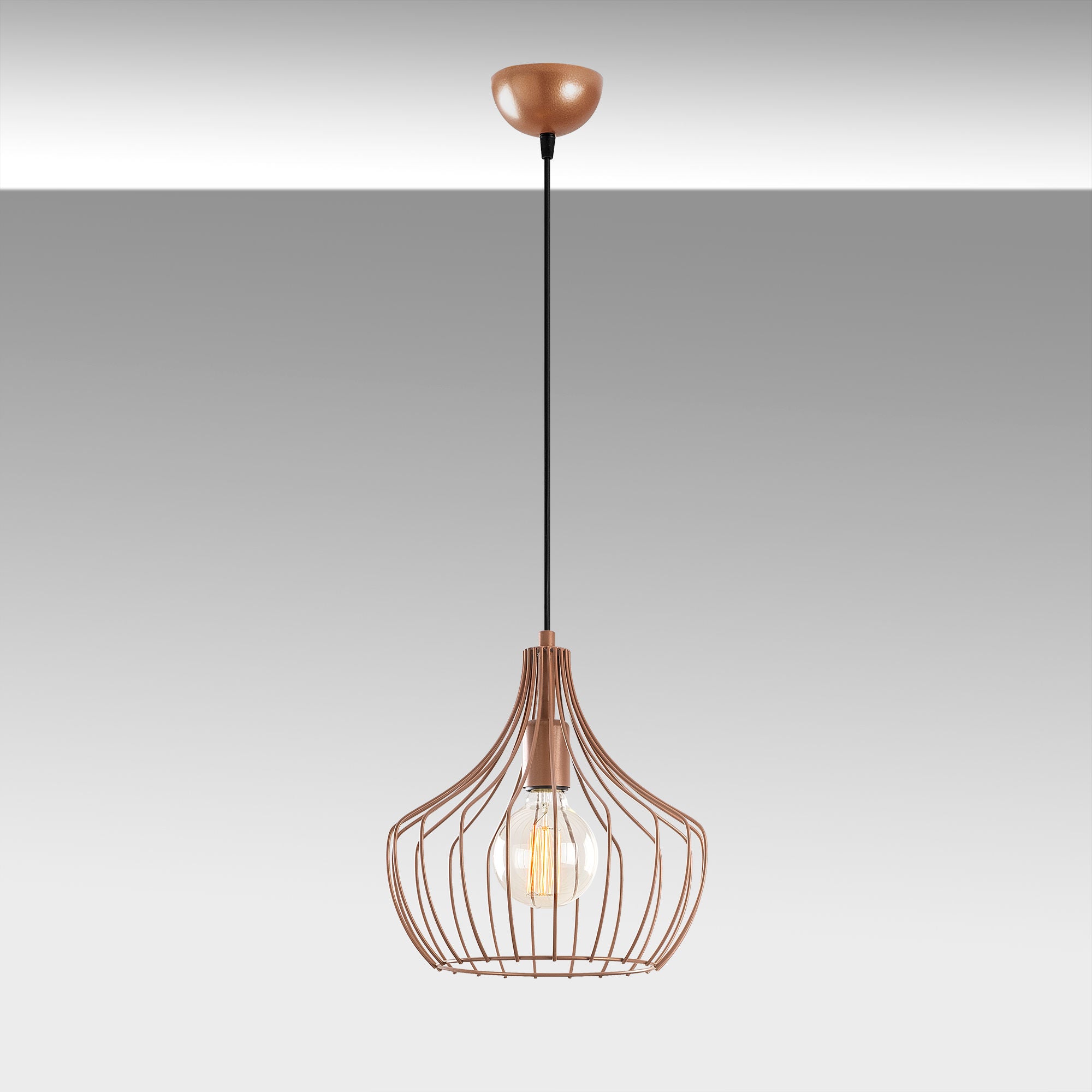 Mezopotamya - N-1278 in Kupfer präsentiert im Onlineshop von KAQTU Design AG. Pendelleuchte ist von Opviq
